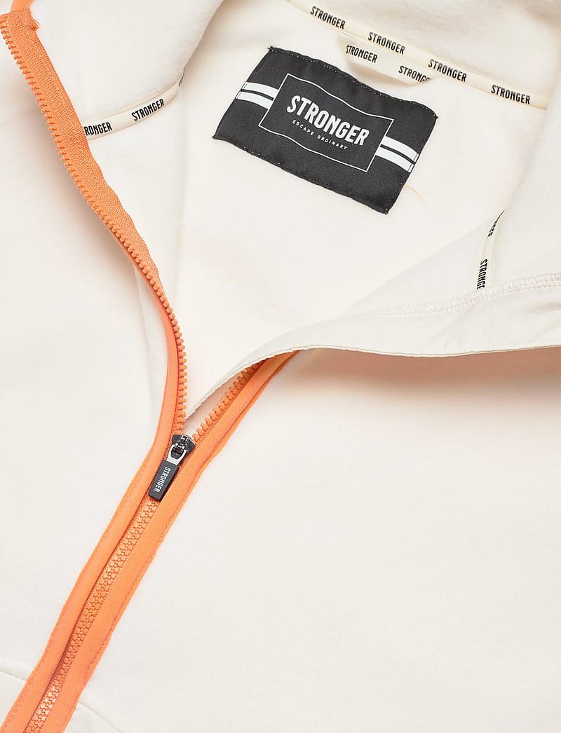 STRONGER - Fleece Jacket - oberteile - whisper white - 2