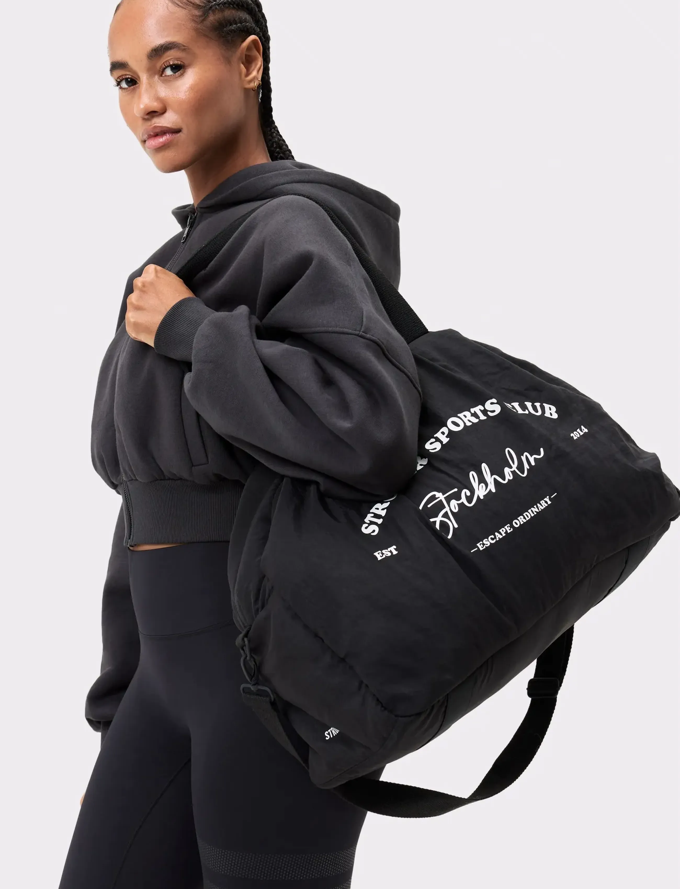 STRONGER - Stronger Training Bag - træningstasker - black - 0