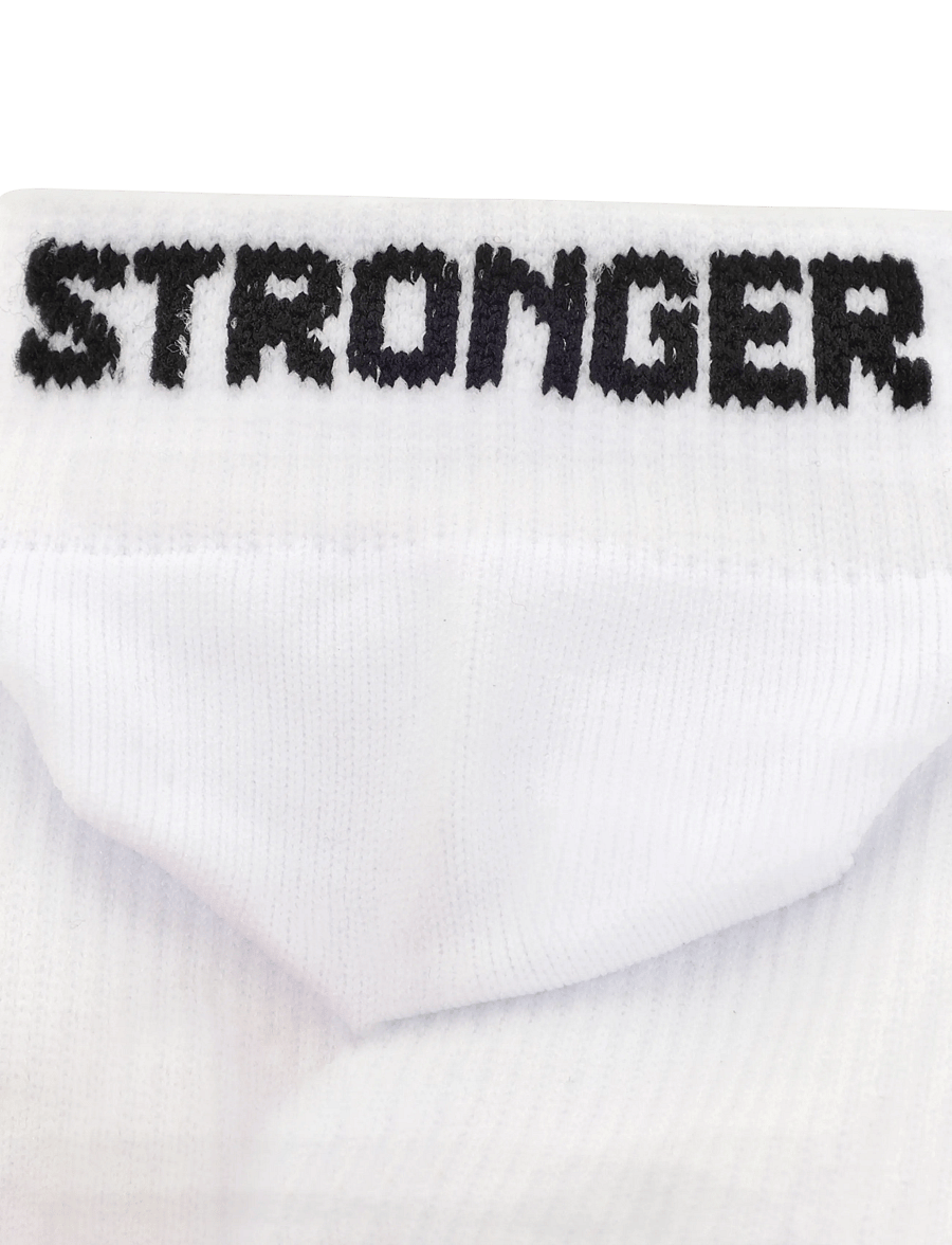 STRONGER - Sporty Socks 2-pack - undertøj og sokker - bright white - 2