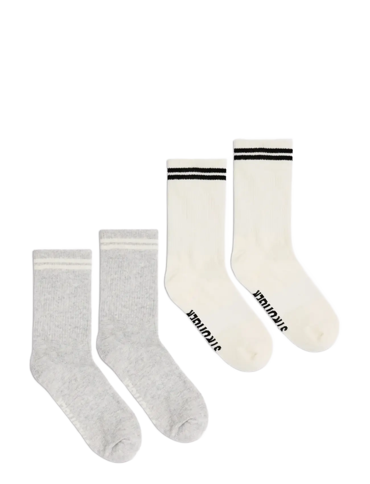 STRONGER Essential Socks - Clothing - GREY MELANGE / multi