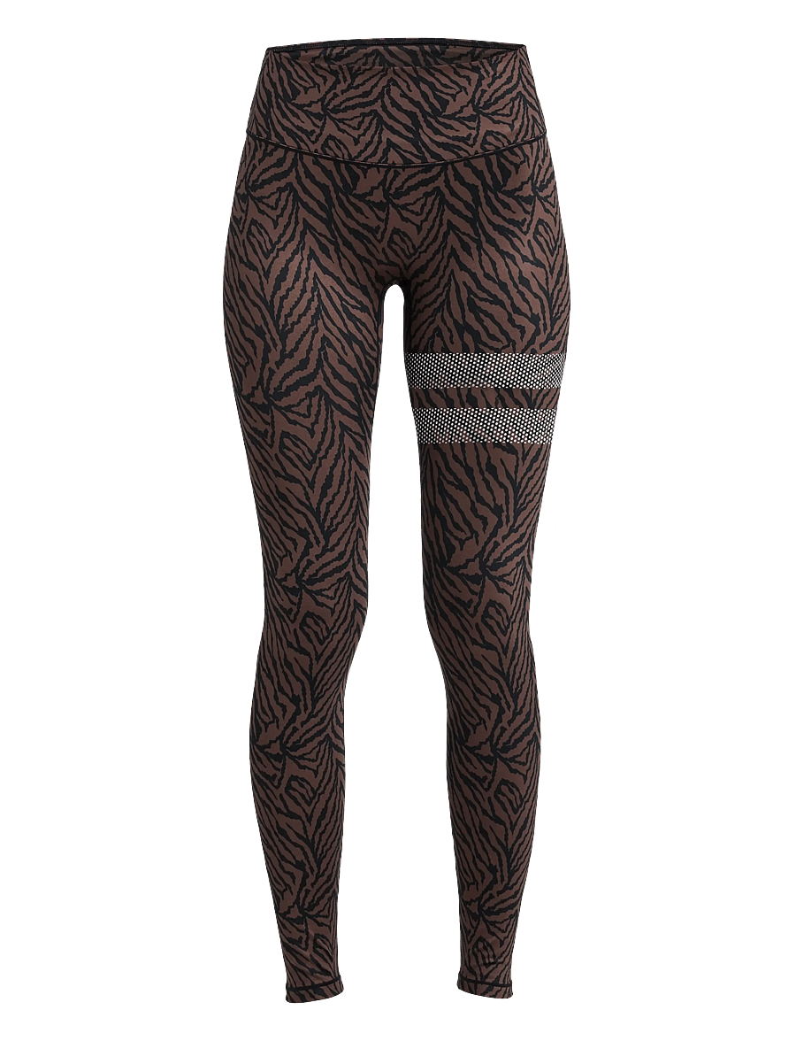 STRONGER - The Printed One Leggings - volle länge - sand zebra - 1