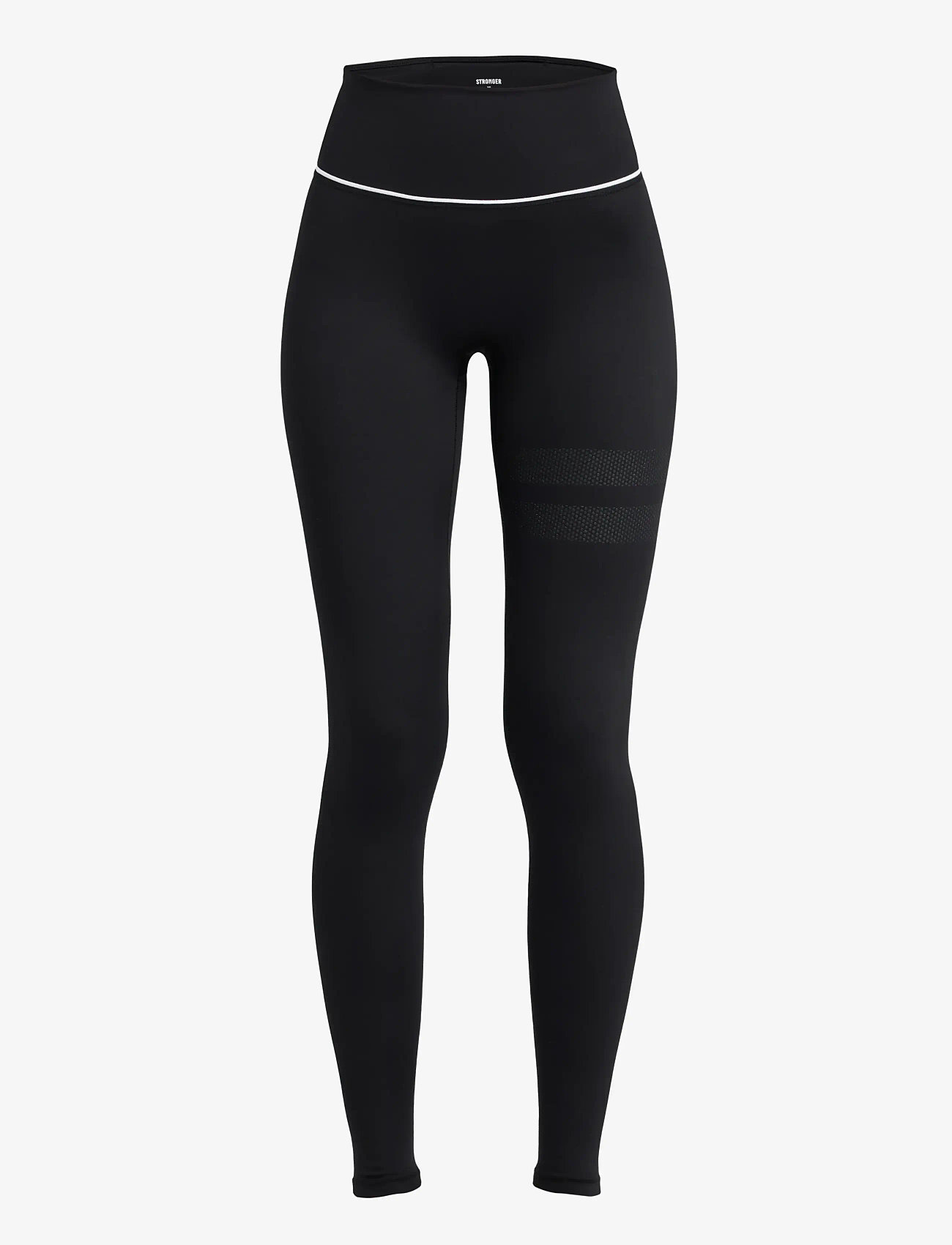 STRONGER - Signature Piping Leggings - tights - black - 1