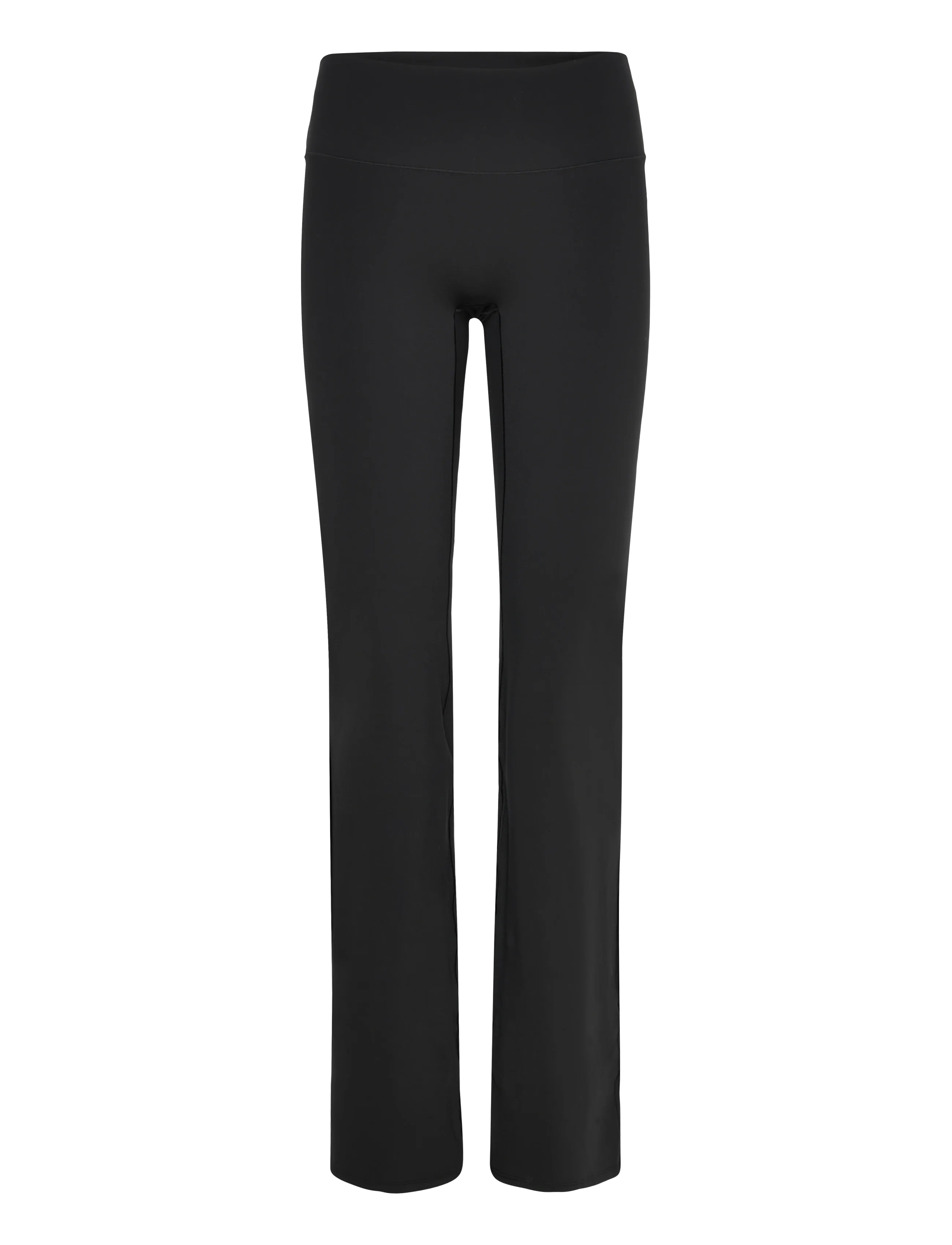 STRONGER Soft Flared Leggings Schwarz - L - Damen