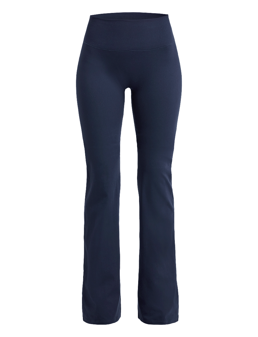 STRONGER - Soft Flared Leggings - fuld længde - navy blazer - 1