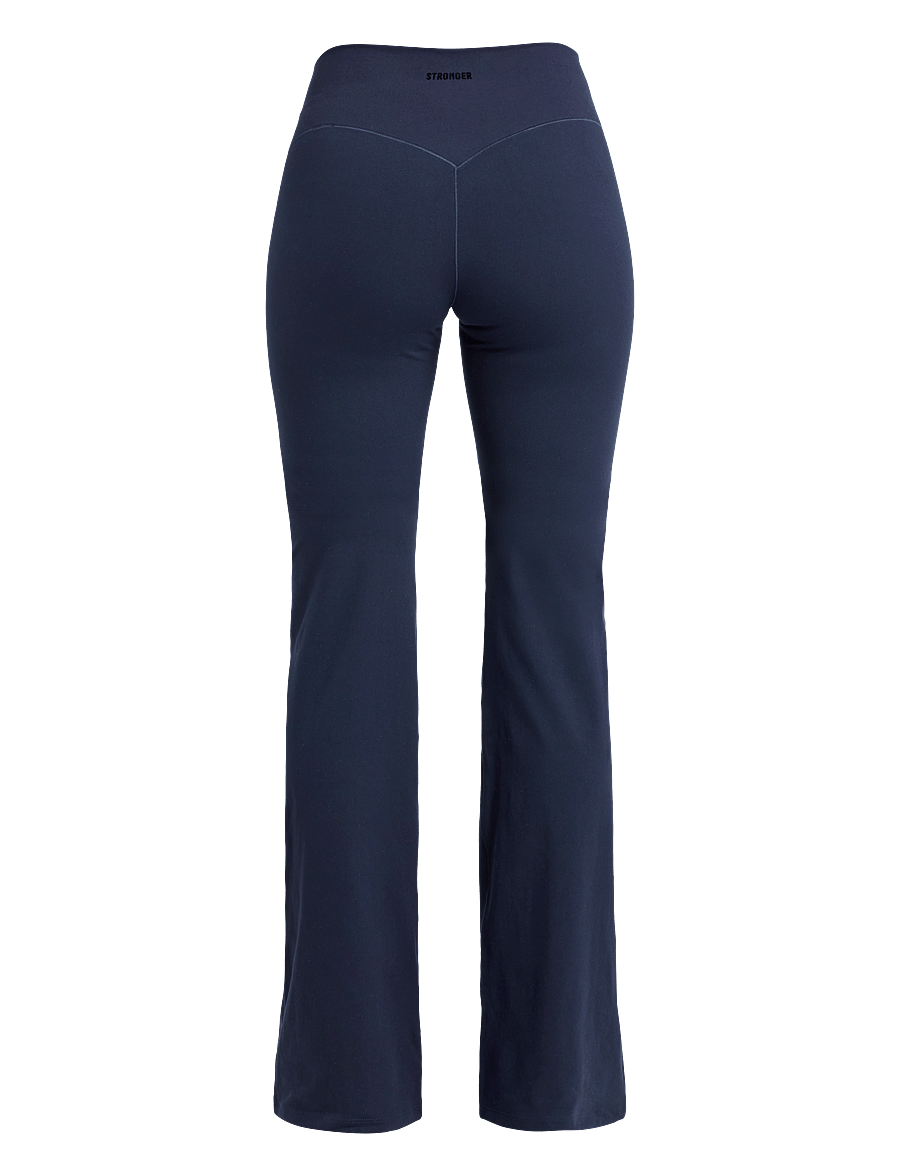 STRONGER - Soft Flared Leggings - fuld længde - navy blazer - 2