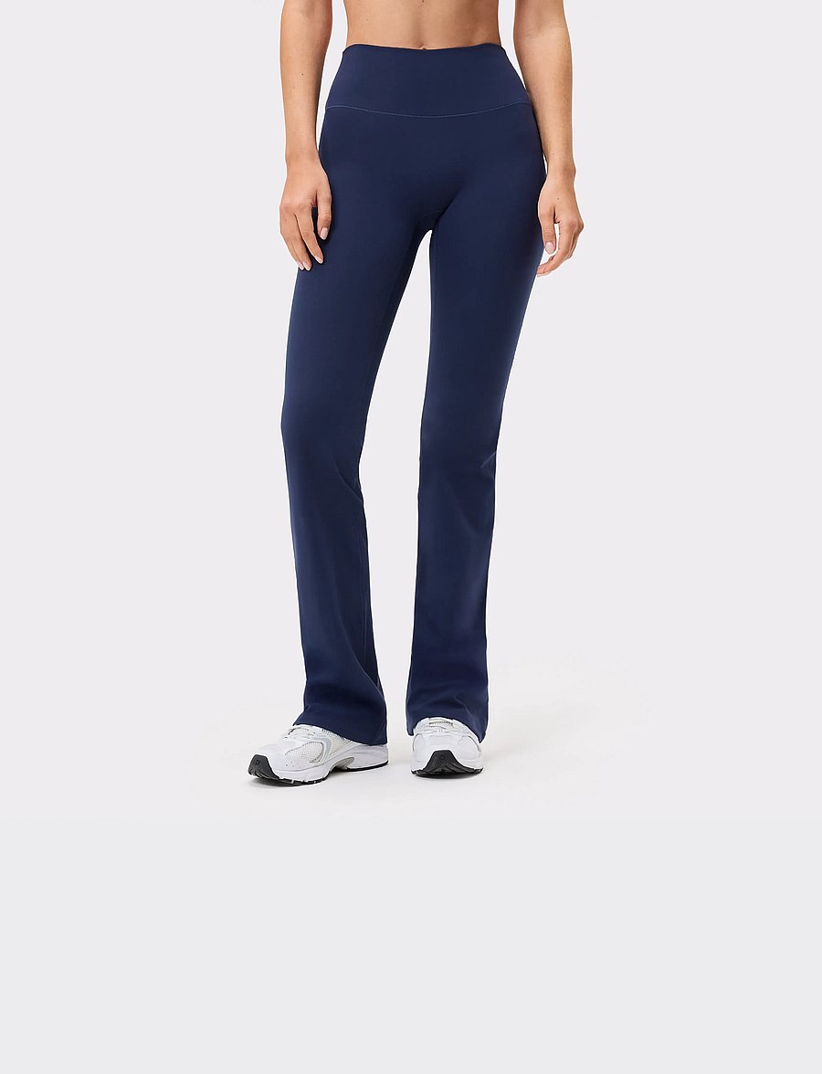 STRONGER - Soft Flared Leggings - fuld længde - navy blazer - 0