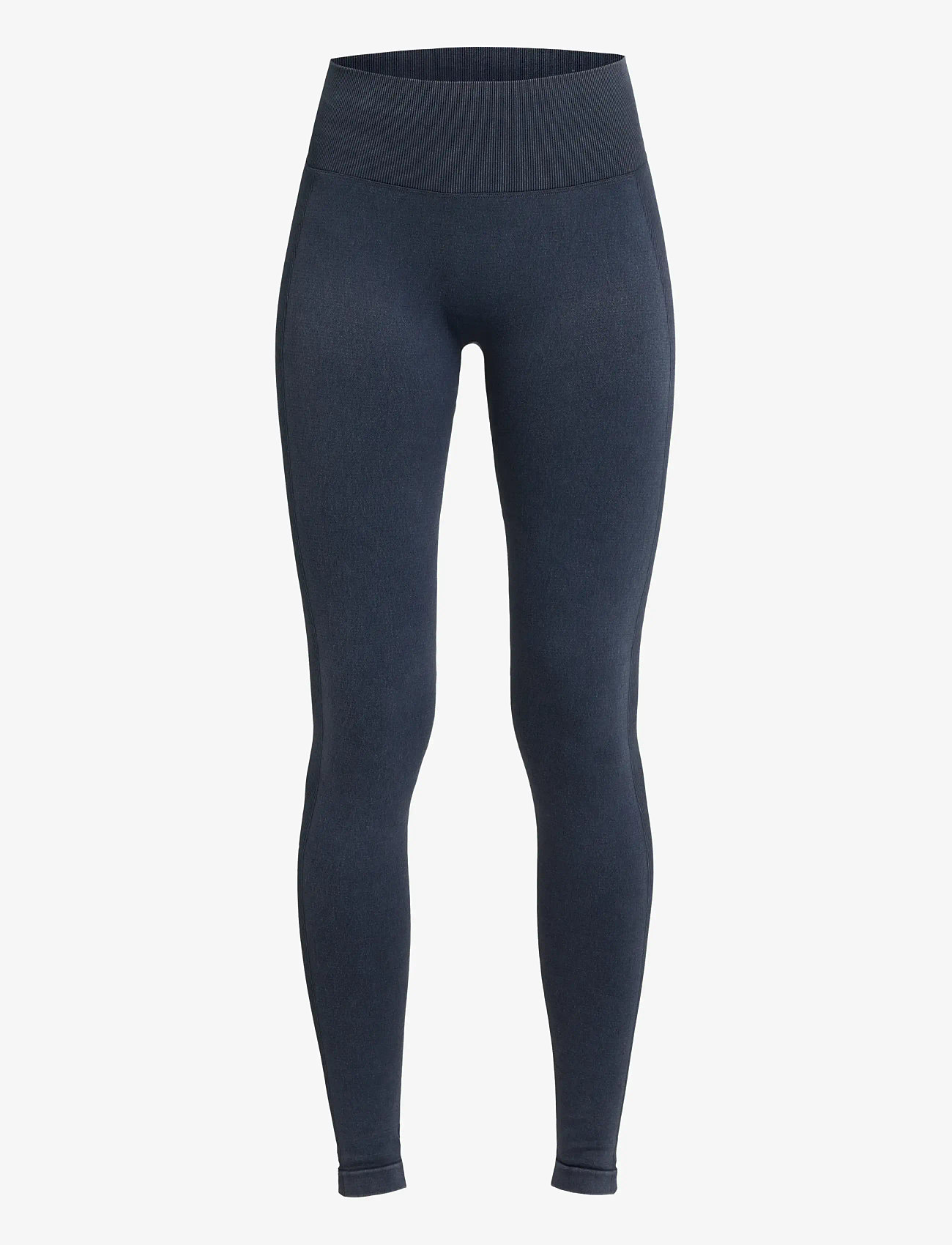 STRONGER - Washed seamless leggings - seamless tights - black - 1