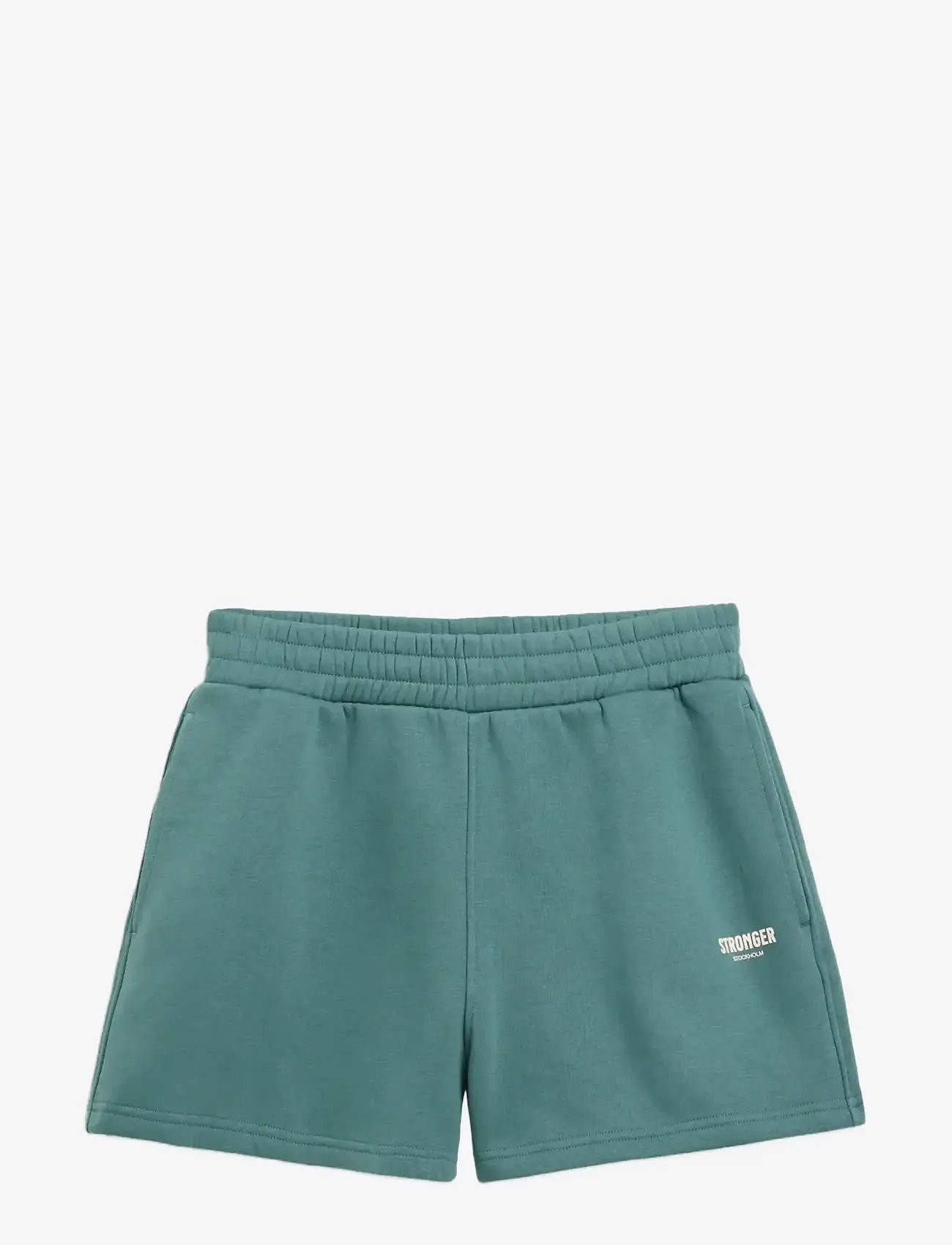 STRONGER - Comfy Sweatshorts - püksid - silver pine - 1