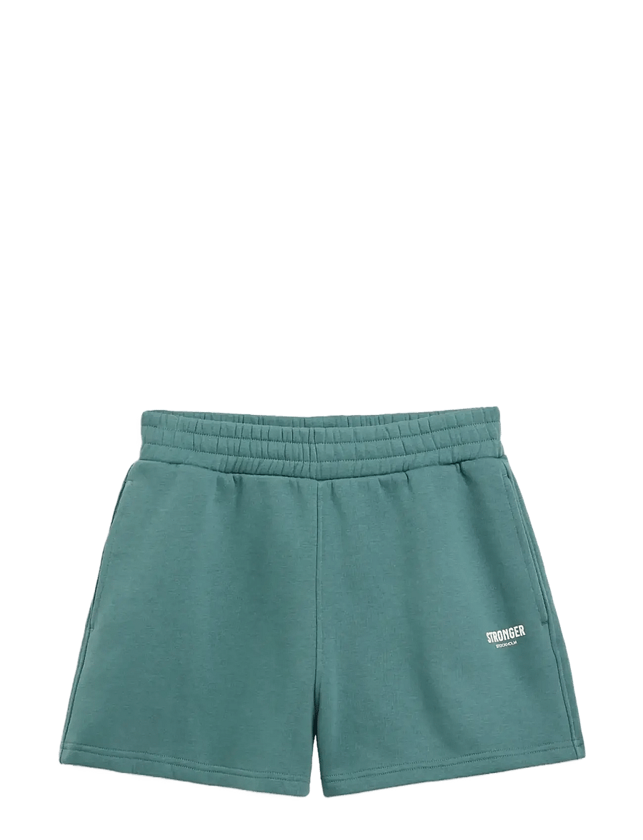 STRONGER - Comfy Sweatshorts - hosen - silver pine - 1