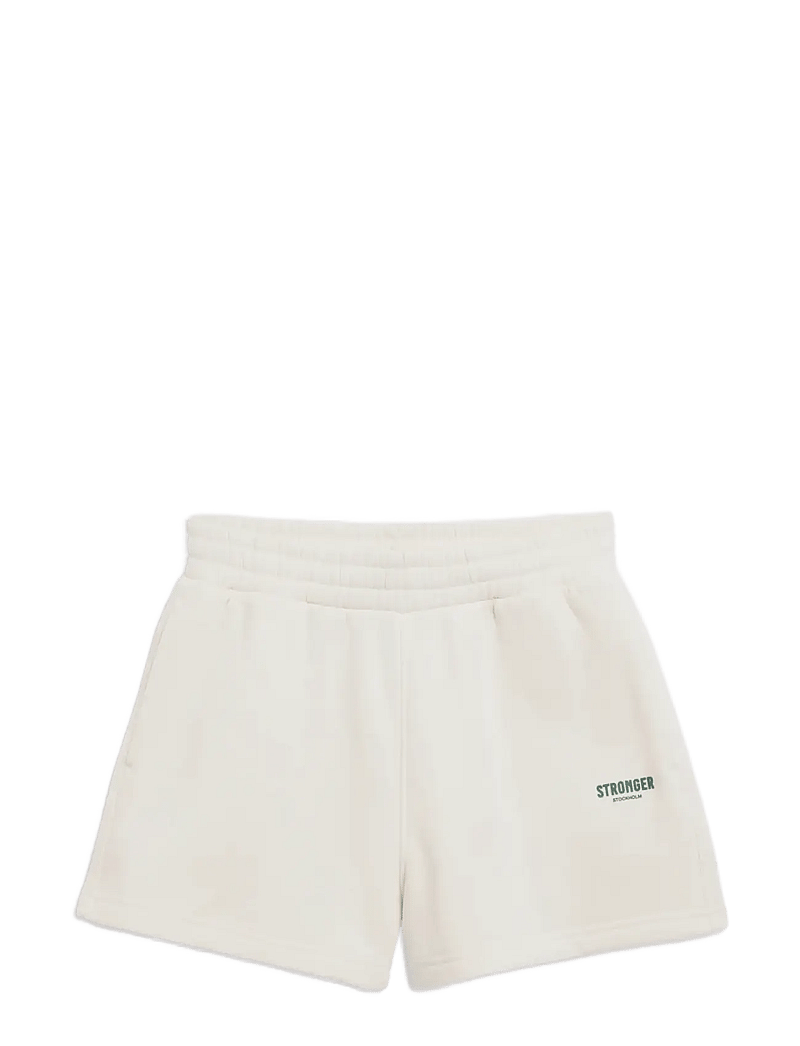 STRONGER - Comfy Sweatshorts - hosen - whisper white - 1