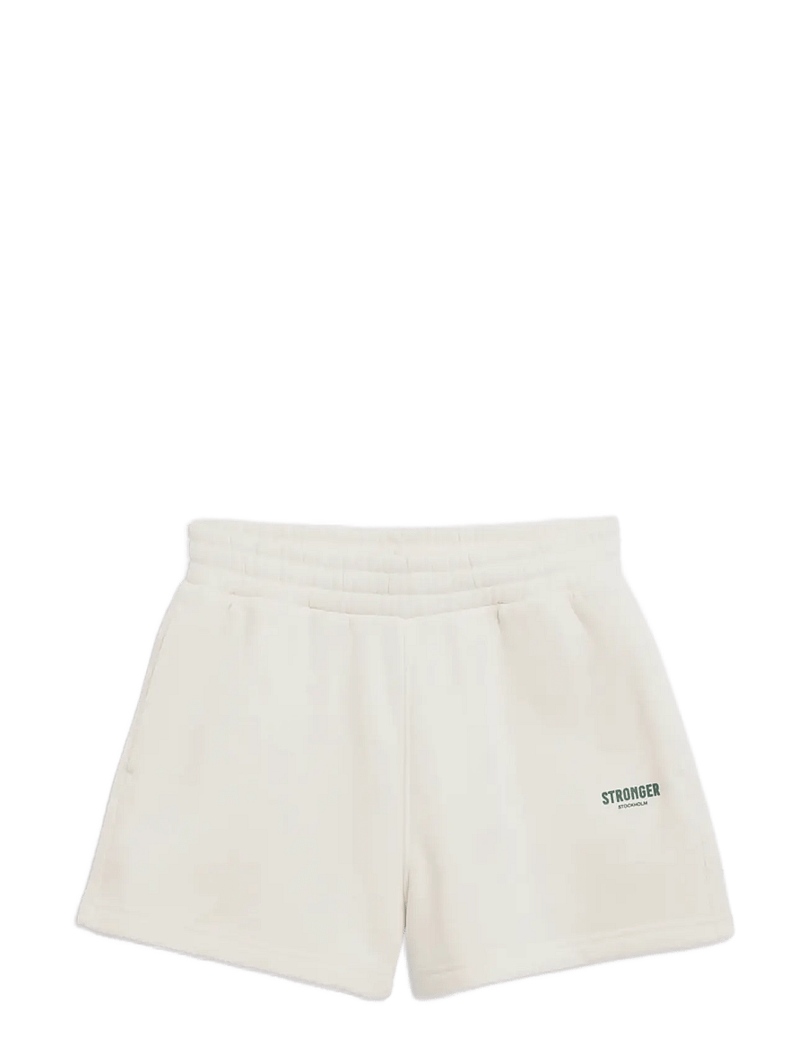 STRONGER - Comfy Sweatshorts - hosen - whisper white - 1