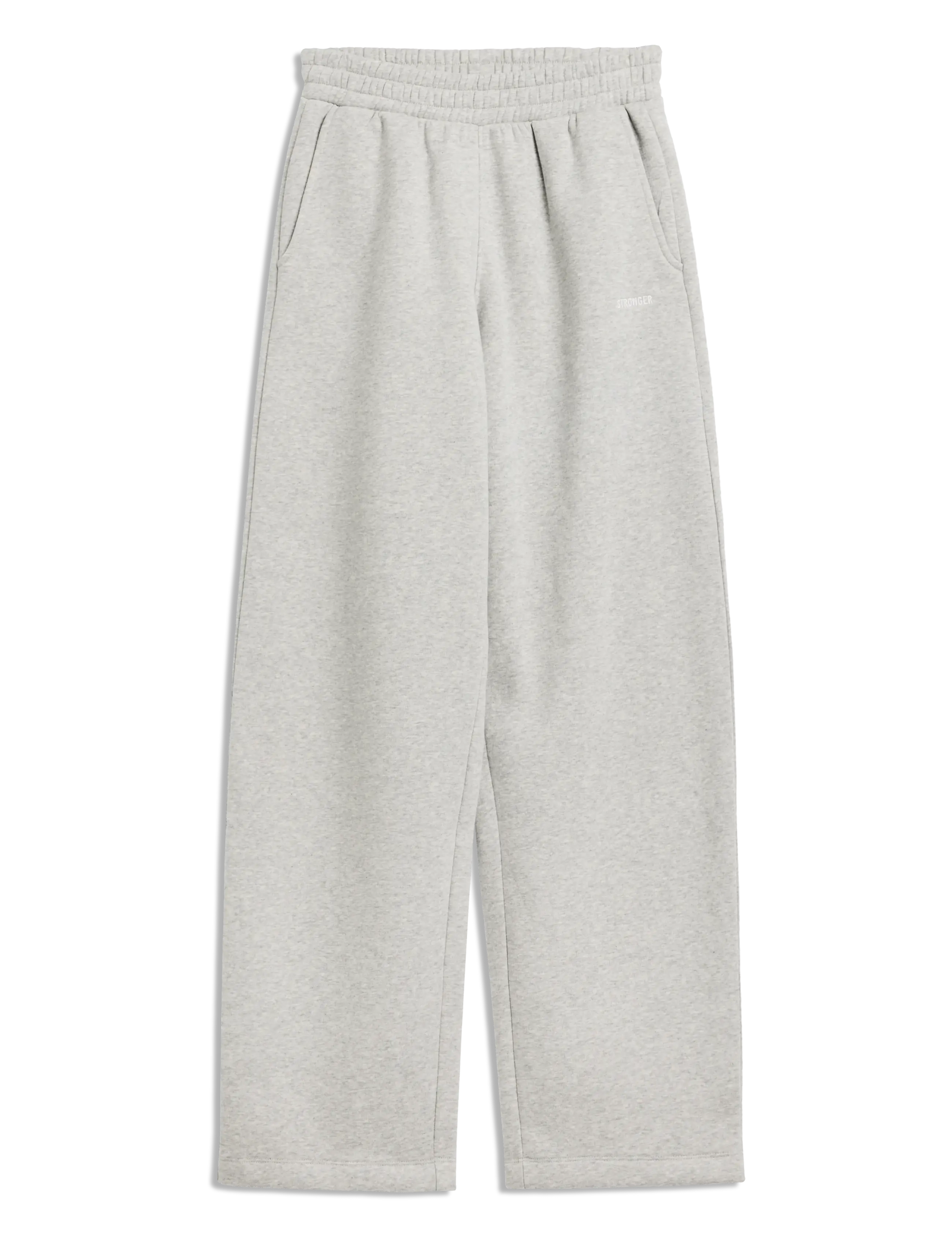 STRONGER Relaxed Sweatpants - Clothing - GREY MELANGE / grey
