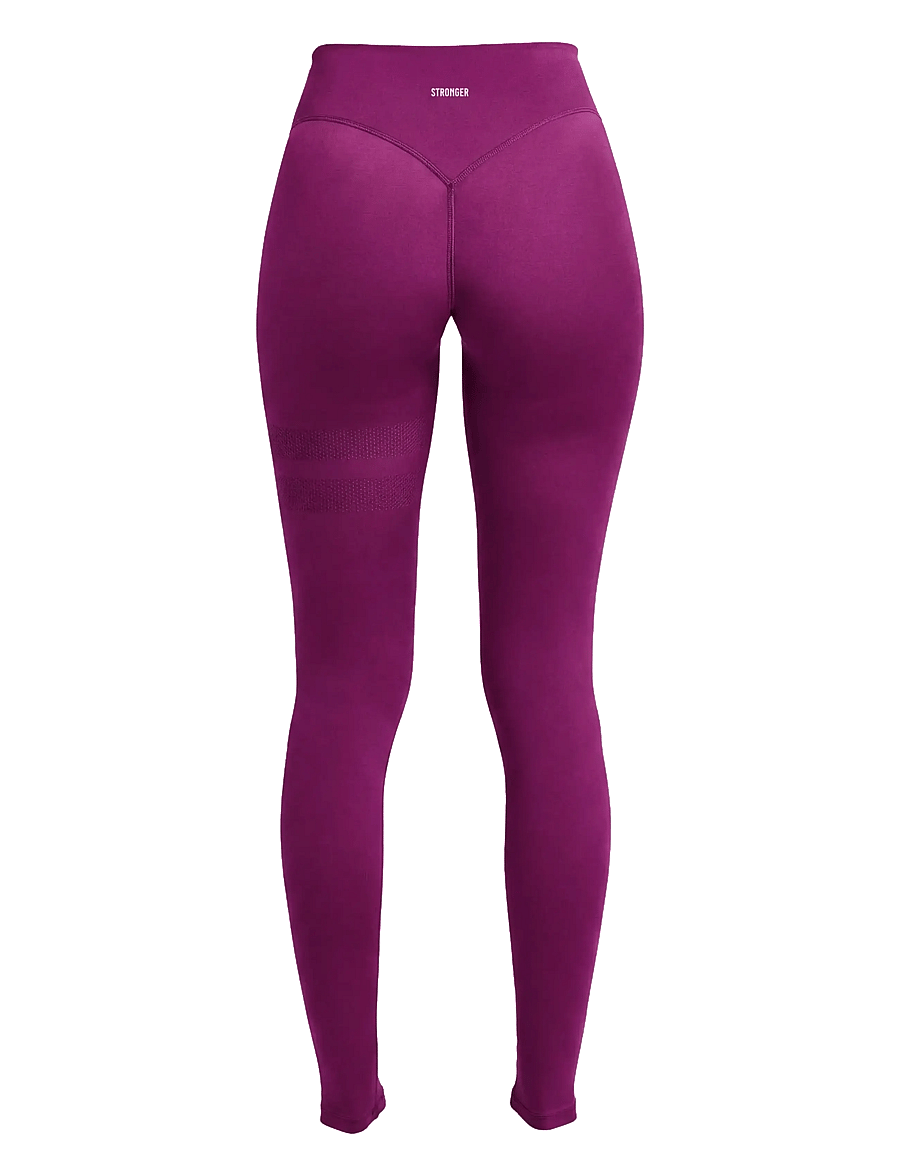 STRONGER - The Signature One Contour Leggings - volle länge - aubergine purple - 2