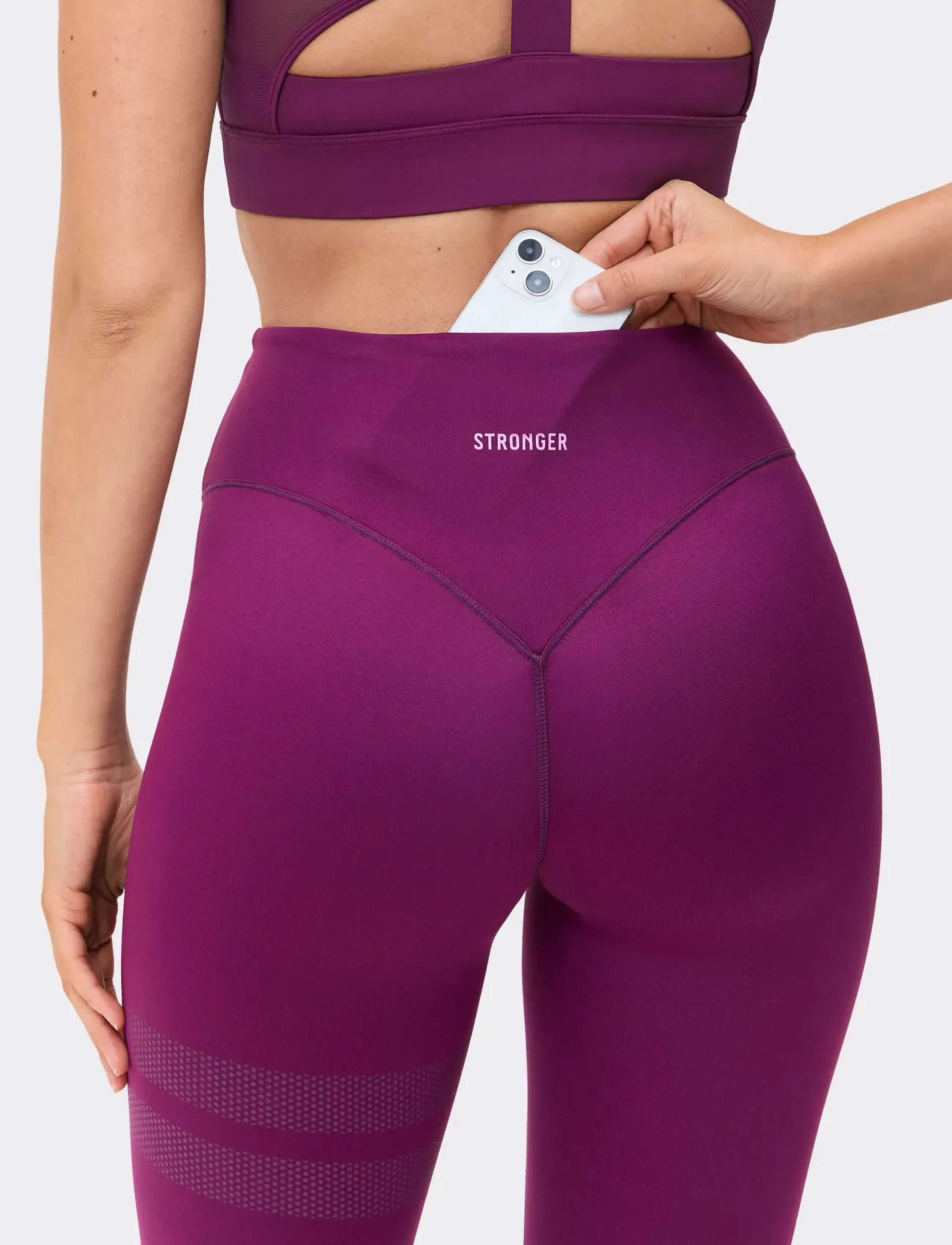 STRONGER The Signature One Contour Leggings dam – bild 4