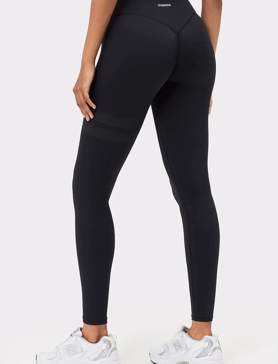 STRONGER - The Signature One Contour Leggings - fuld længde - black - 0