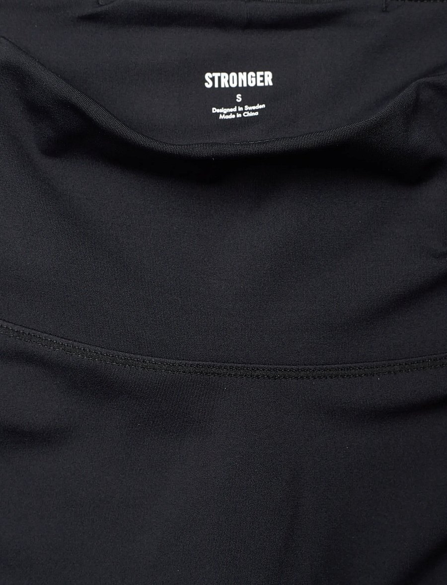 STRONGER - The Signature One Contour Leggings - fuld længde - black - 4