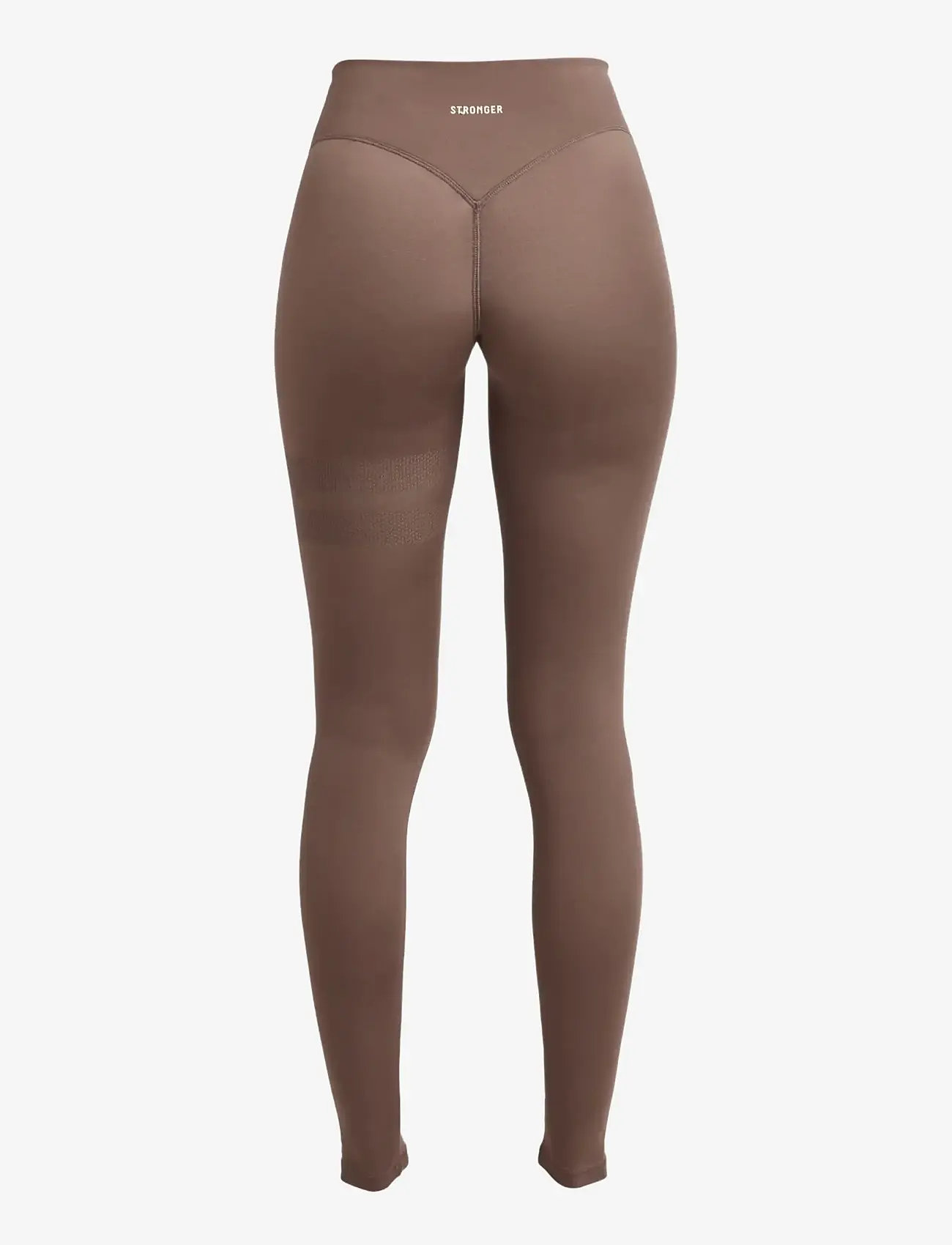 STRONGER - The Signature One Contour Leggings - training tights - coffee quartz - 2