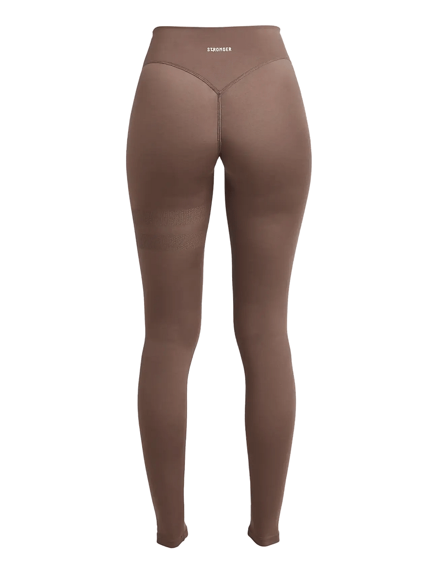 STRONGER - The Signature One Contour Leggings - fuld længde - coffee quartz - 2