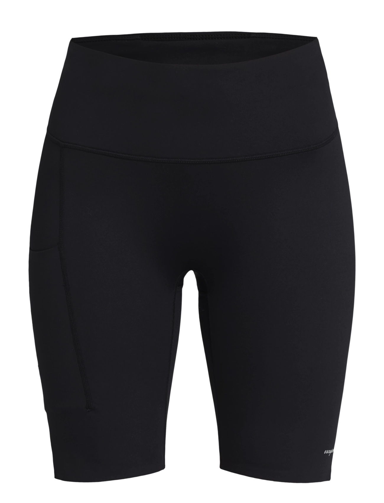 STRONGER Signature Running Pocket Bike Shorts Schwarz - M - Damen