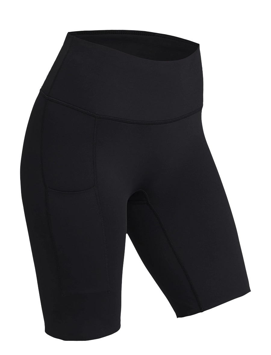 STRONGER - Signature Running Pocket Bike Shorts - training shorts - black - 2