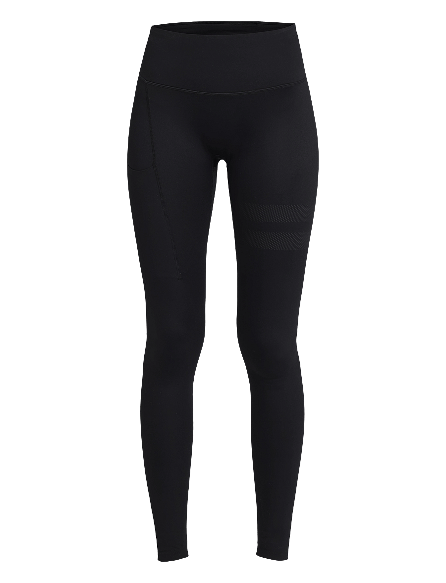 STRONGER - Signature Running Pocket Leggings - træningstights - black - 1
