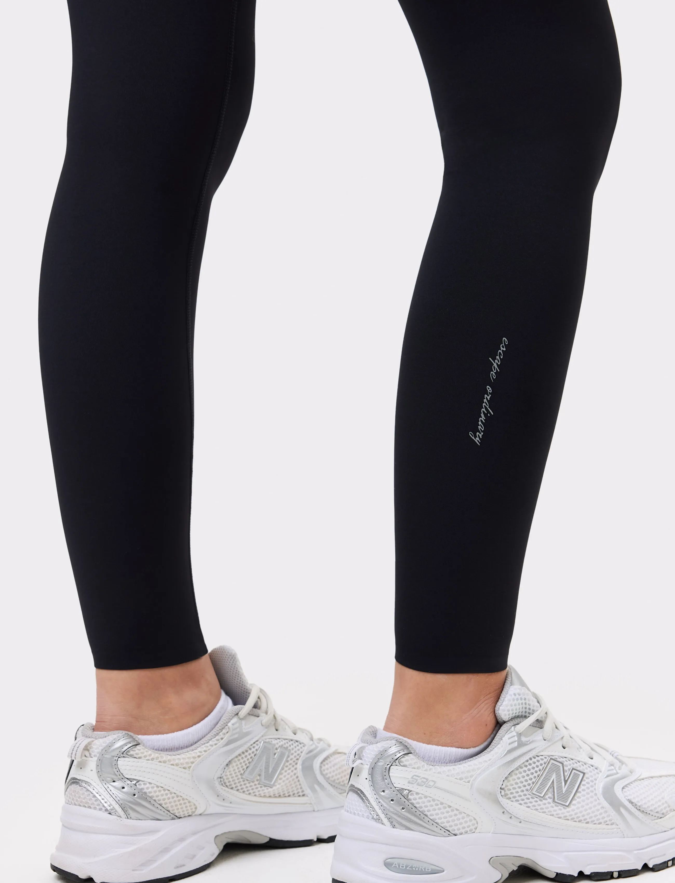 STRONGER - Signature Running Pocket Leggings - træningstights - black - 5