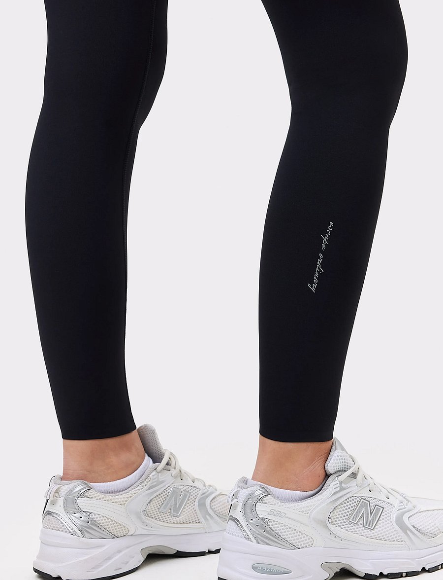 STRONGER - Signature Running Pocket Leggings - træningstights - black - 5