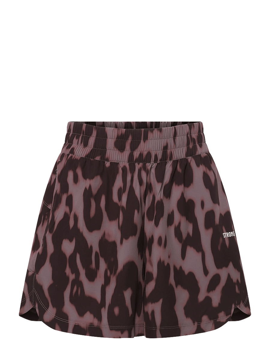 STRONGER - Breezy Woven Shorts - training shorts - leo rush print - 1