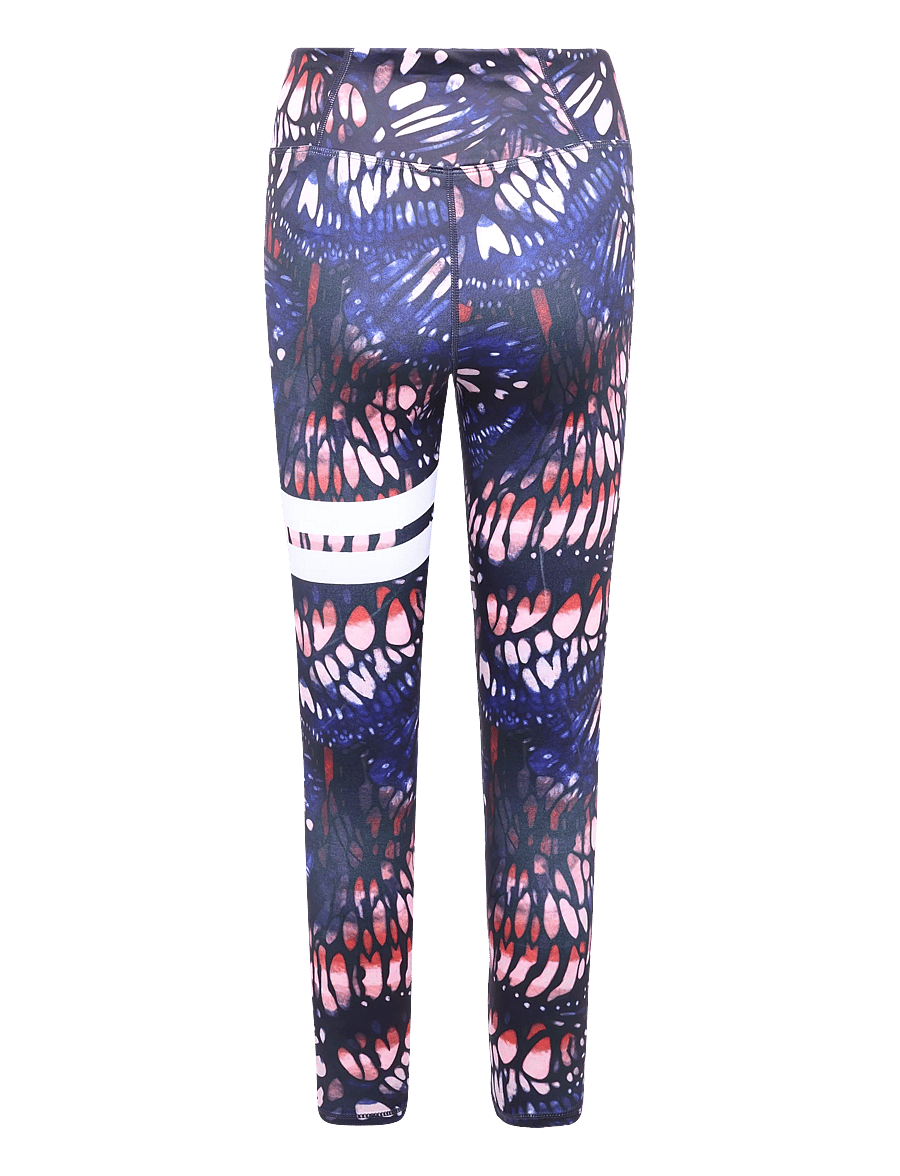 STRONGER - Explore Printed Leggings - training tights - dark butterfly print - 2