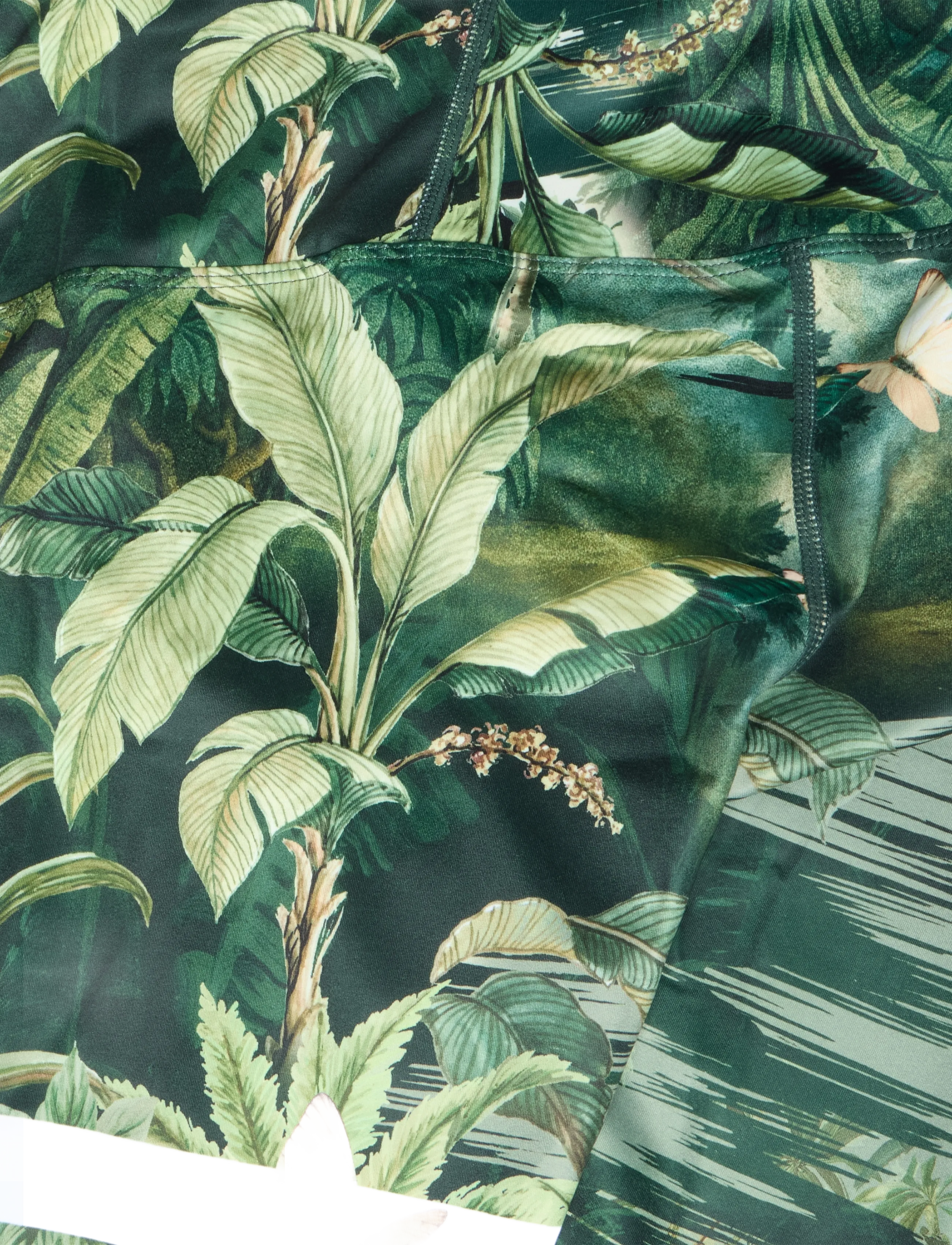 STRONGER - Explore Printed Leggings - trainingstights - tropical leaves print - 2