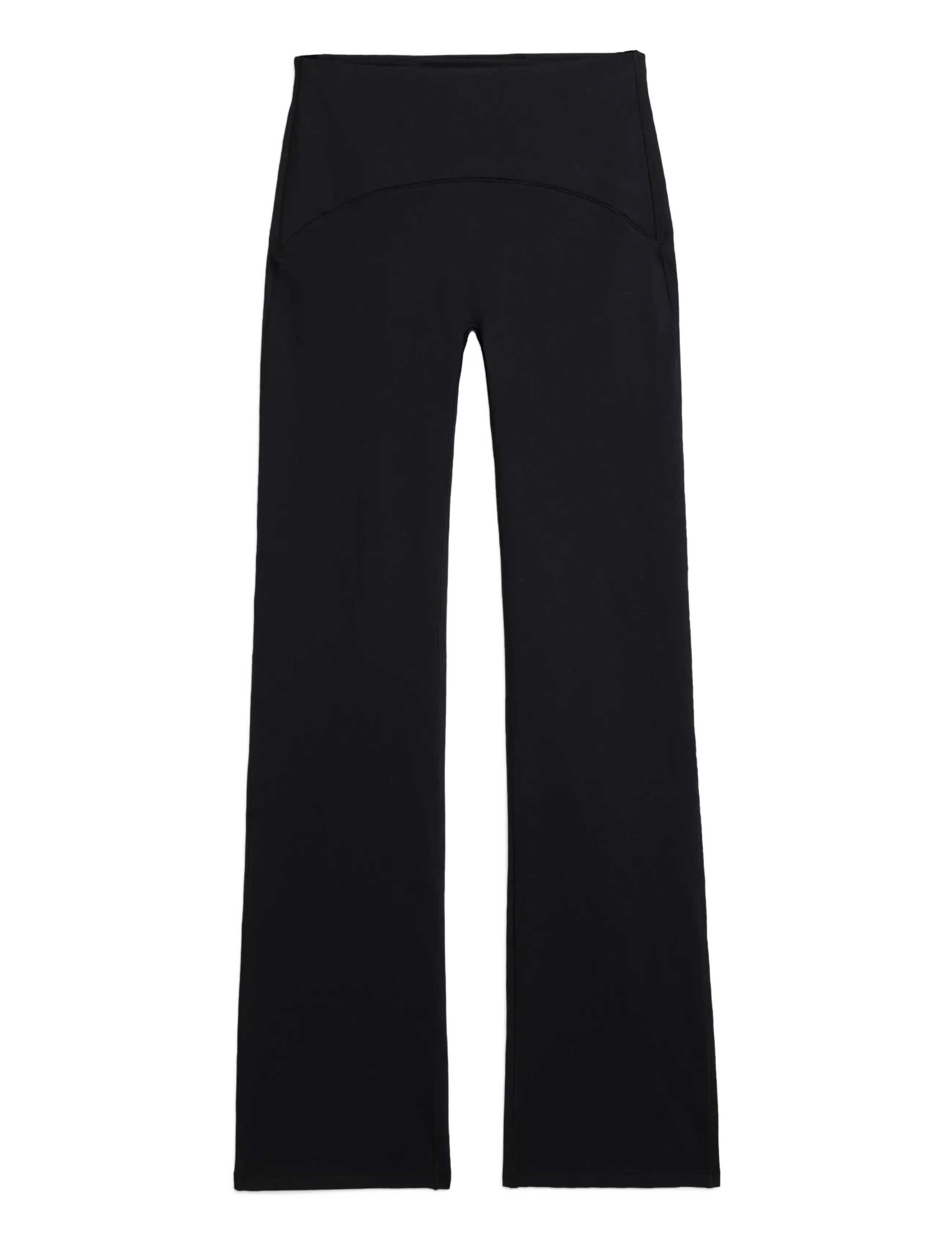 STRONGER Thermal Bootcut Pants - Tøj - BLACK / black