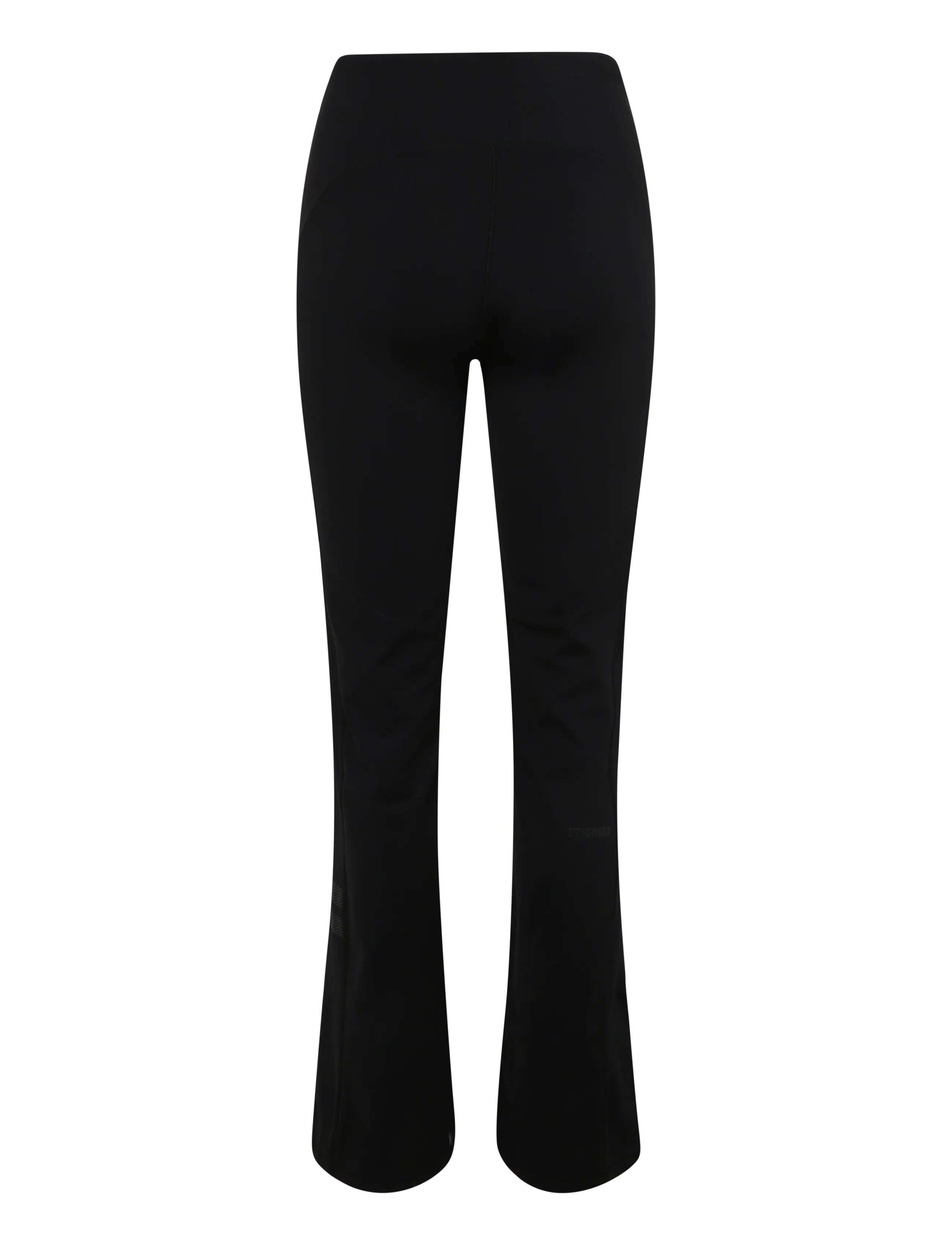 STRONGER - Thermal Bootcut Pants - training pants - black - 2