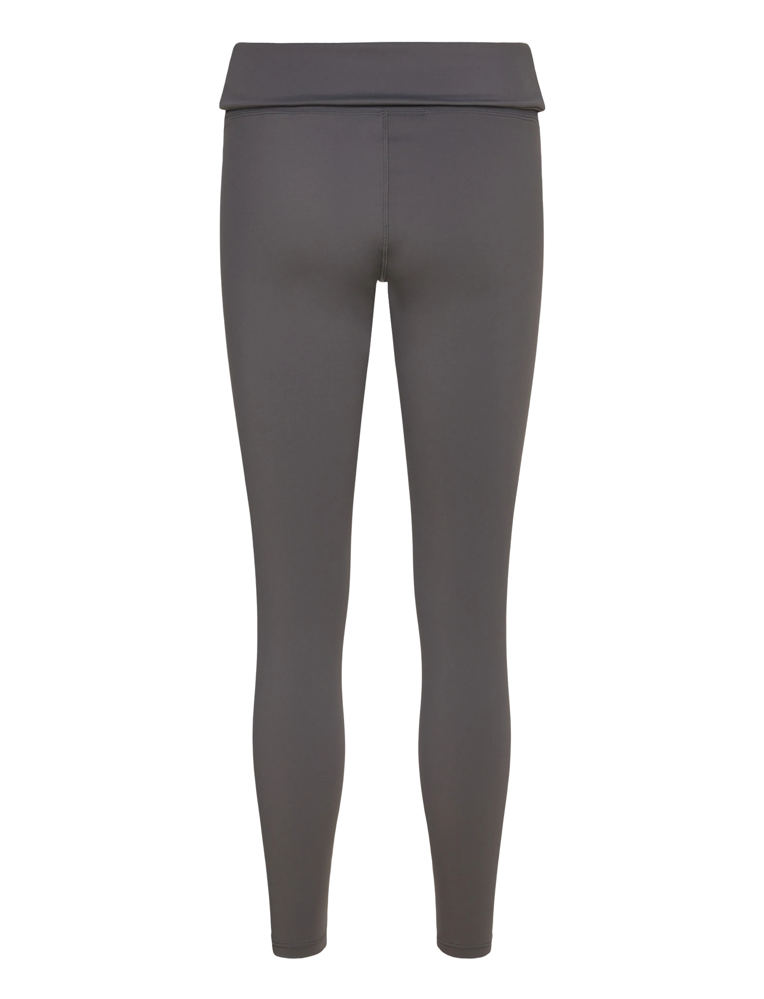 STRONGER - Soft Fold Over Leggings - täispikkus - black oyster - 1