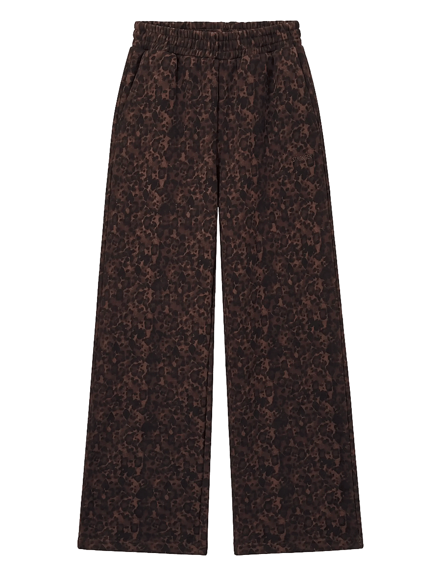 STRONGER - Relaxed Wide Sweatpants - joggingbukser - dark leo - 1