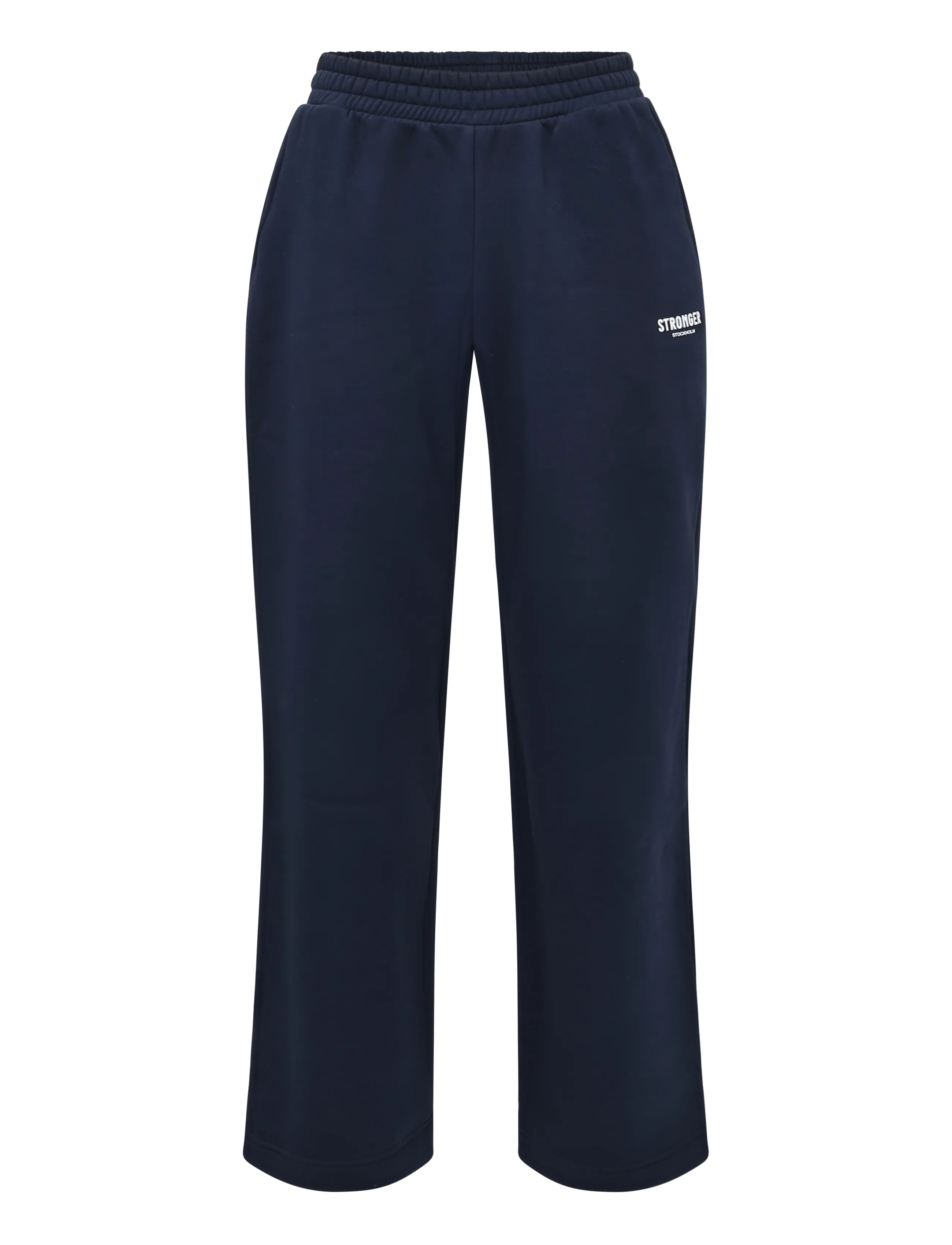 STRONGER Relaxed Wide Sweatpants - Joggingbukser - NAVY BLAZER / navy