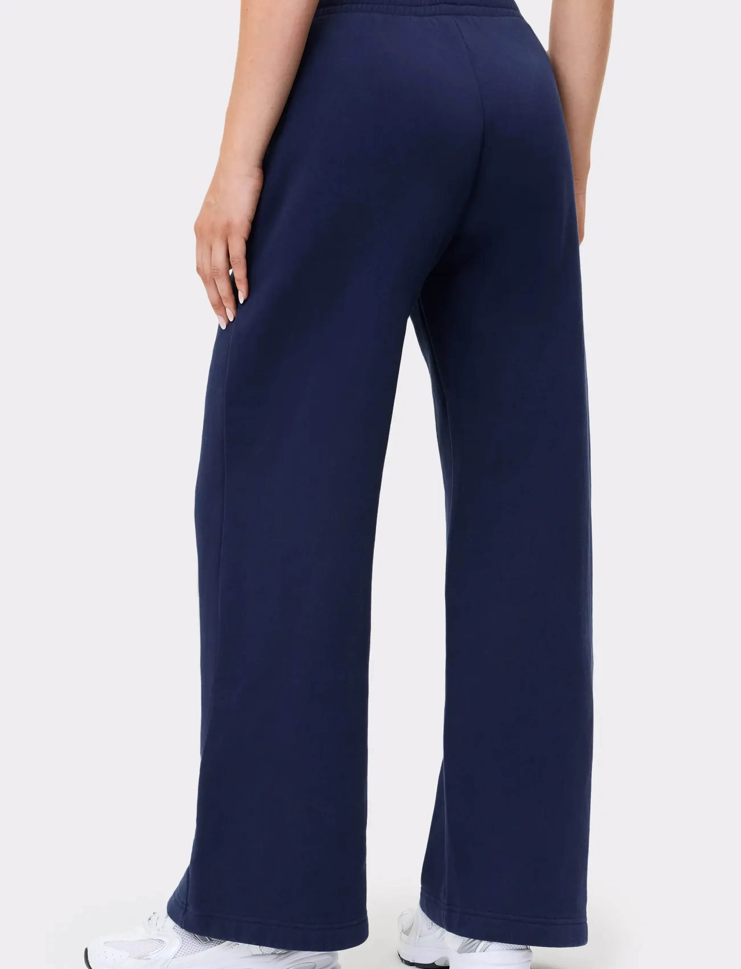 STRONGER - Relaxed Wide Sweatpants - träningsbyxor - navy blazer - 4