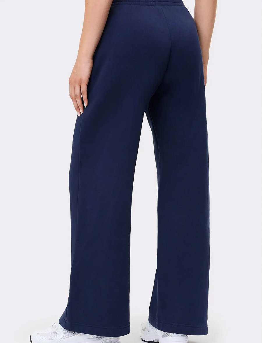 STRONGER - Relaxed Wide Sweatpants - träningsbyxor - navy blazer - 4