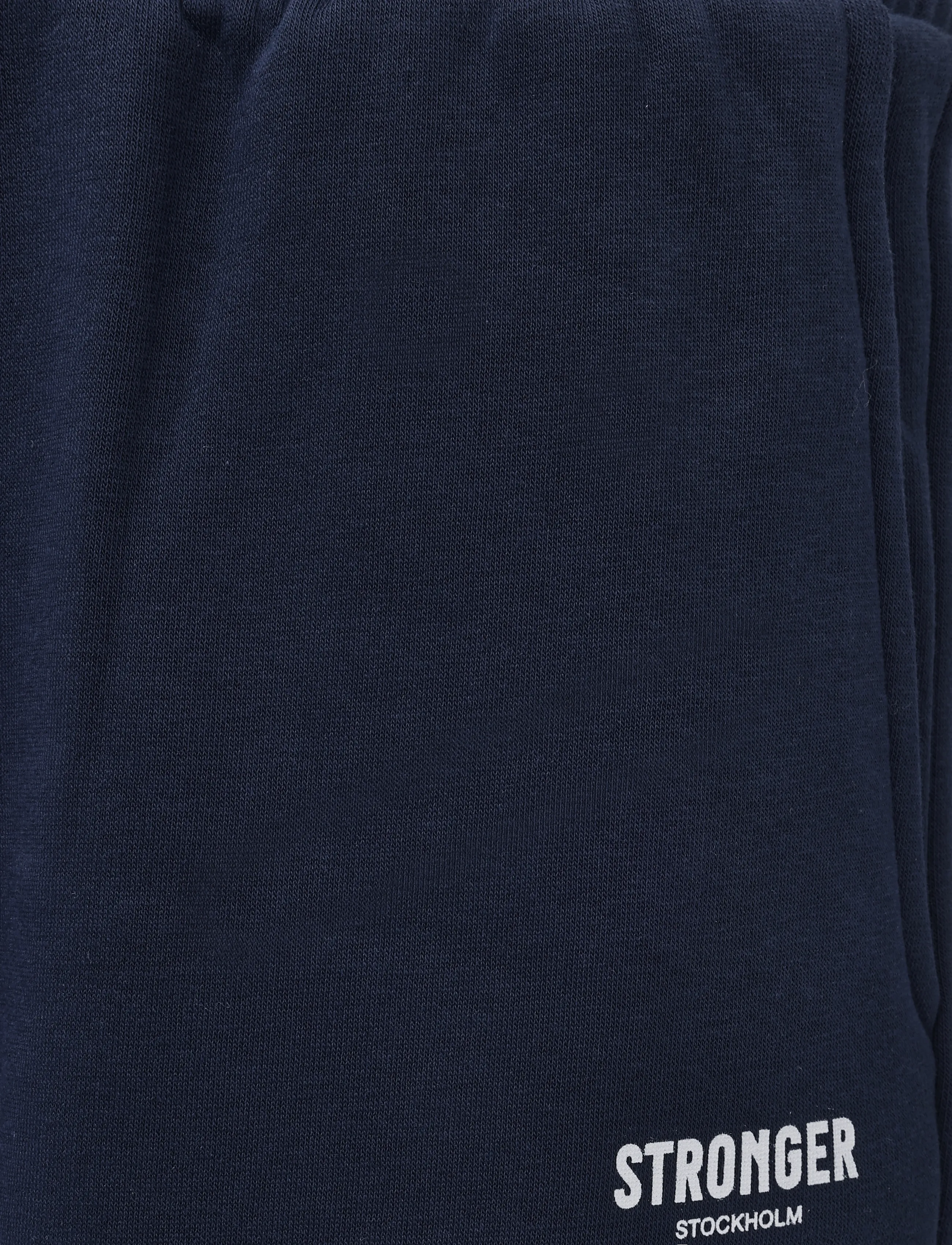 STRONGER - Relaxed Wide Sweatpants - navy blazer - 2
