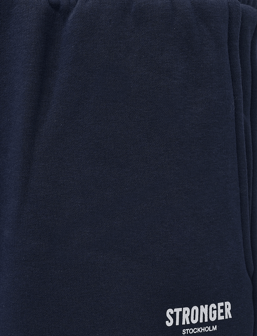 STRONGER - Relaxed Wide Sweatpants - training pants - navy blazer - 2