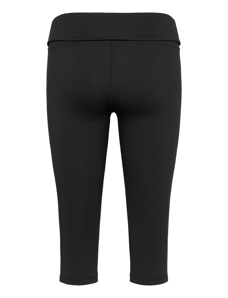 STRONGER - Soft Fold Over Capri Leggings - trainingstights - black - 1