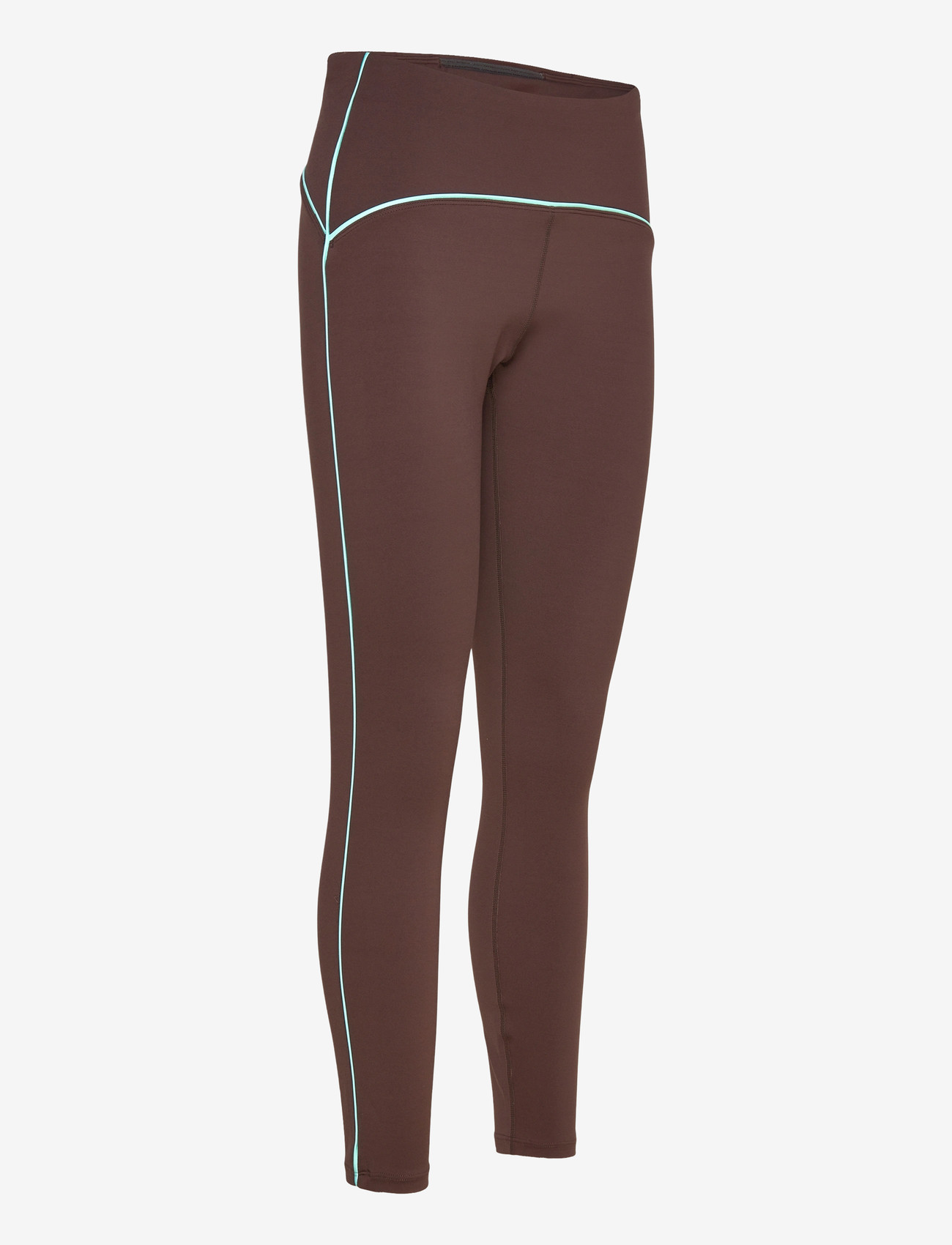 STRONGER - Piping Leggings - długie - black coffee - 2