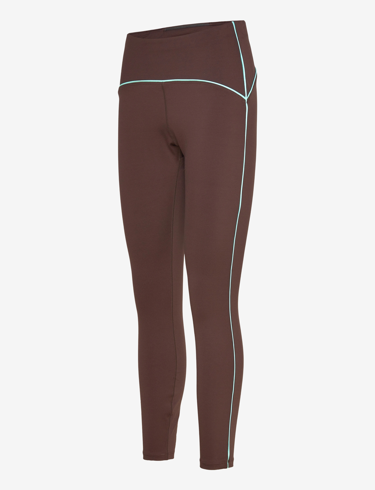 STRONGER - Piping Leggings - długie - black coffee - 3