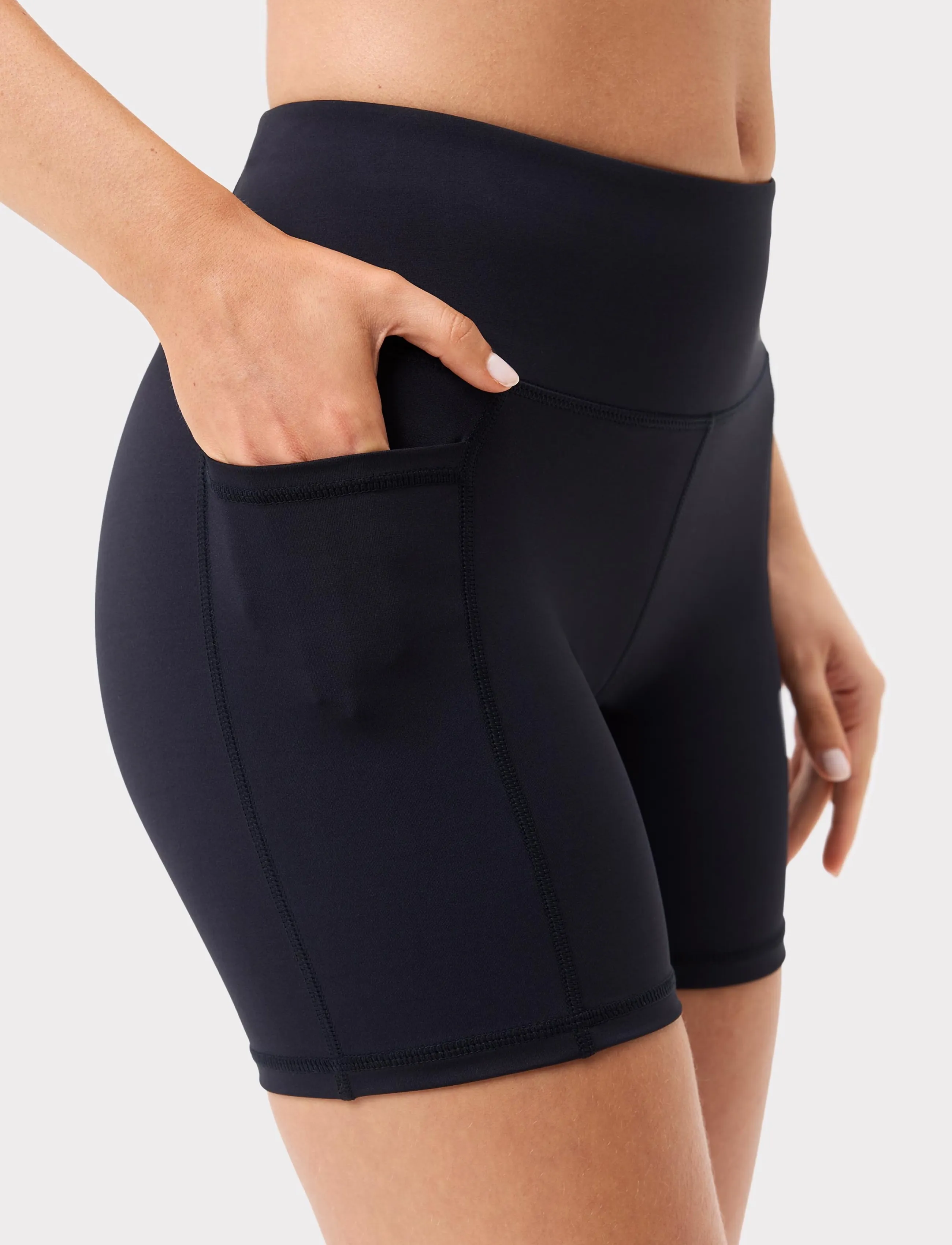 STRONGER - Signature Pocket Contouring Shorts - lühikesed püksid - black - 2