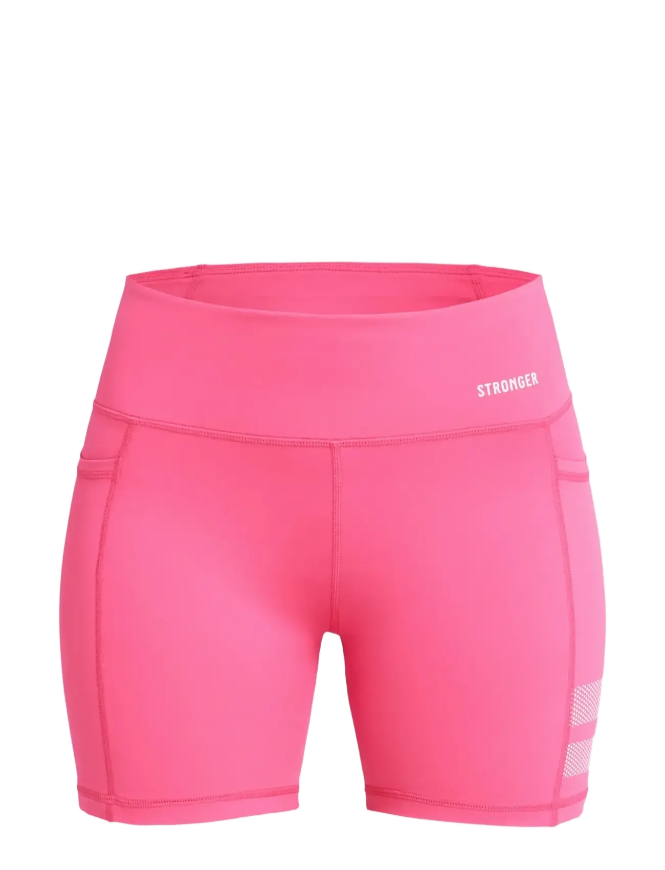 STRONGER Signature Pocket Contouring Shorts - Cycling Shorts - FANDANGO PINK / pink/rose