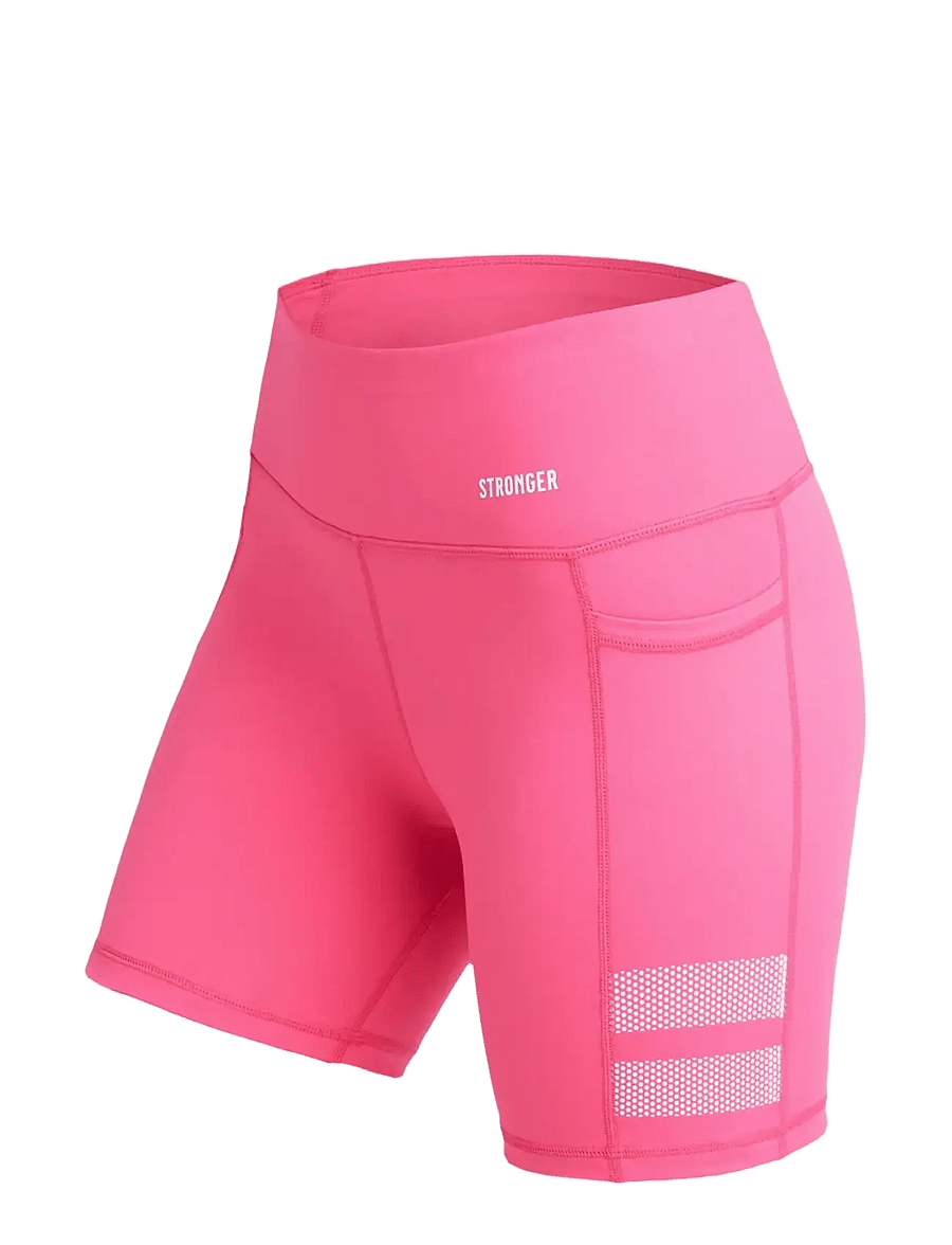 STRONGER - Signature Pocket Contouring Shorts - trainingstights - fandango pink - 2