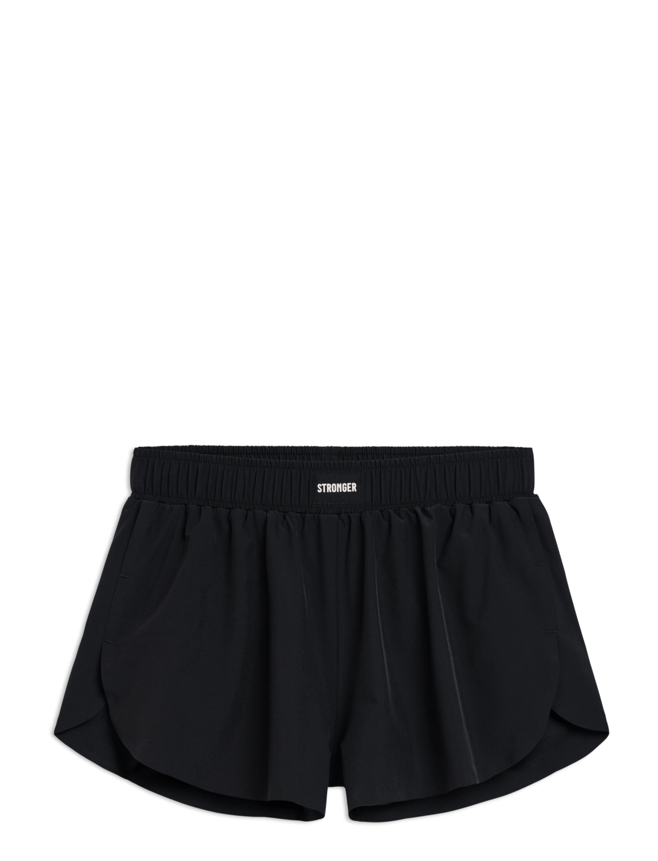 STRONGER Breezy Running Shorts - Shorts - BLACK / black