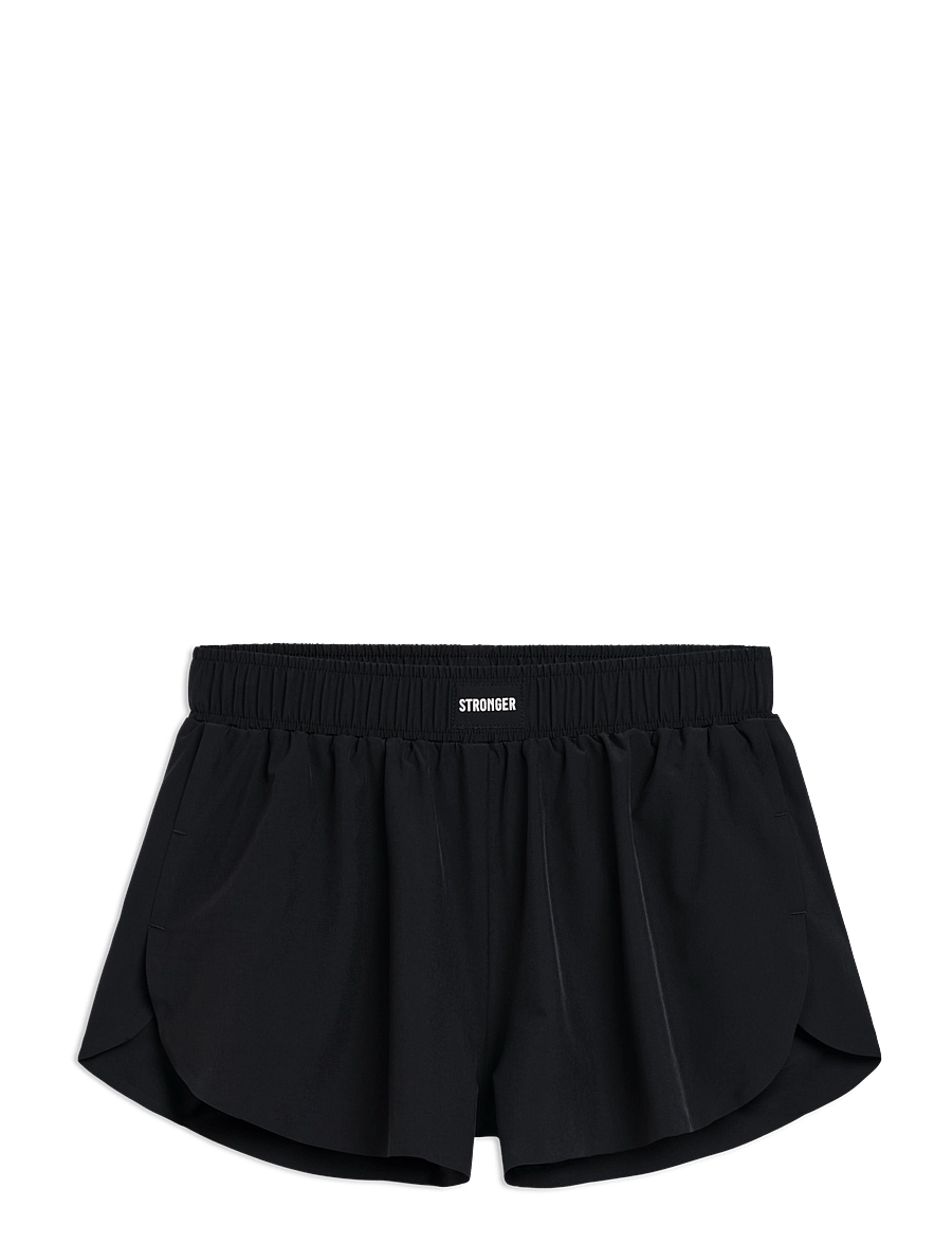 STRONGER - Breezy Running Shorts - træningsshorts - black - 1