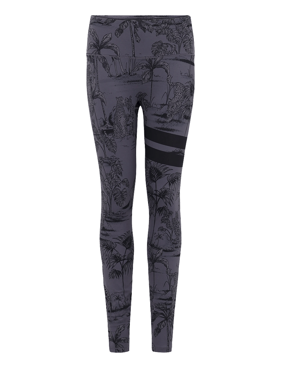 STRONGER - The Signature One Leggings - full längd - dark toile print - 0