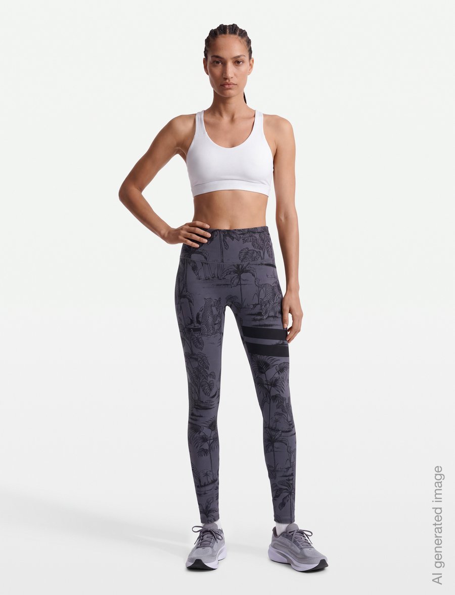 STRONGER - The Signature One Leggings - täispikkus - dark toile print - 0