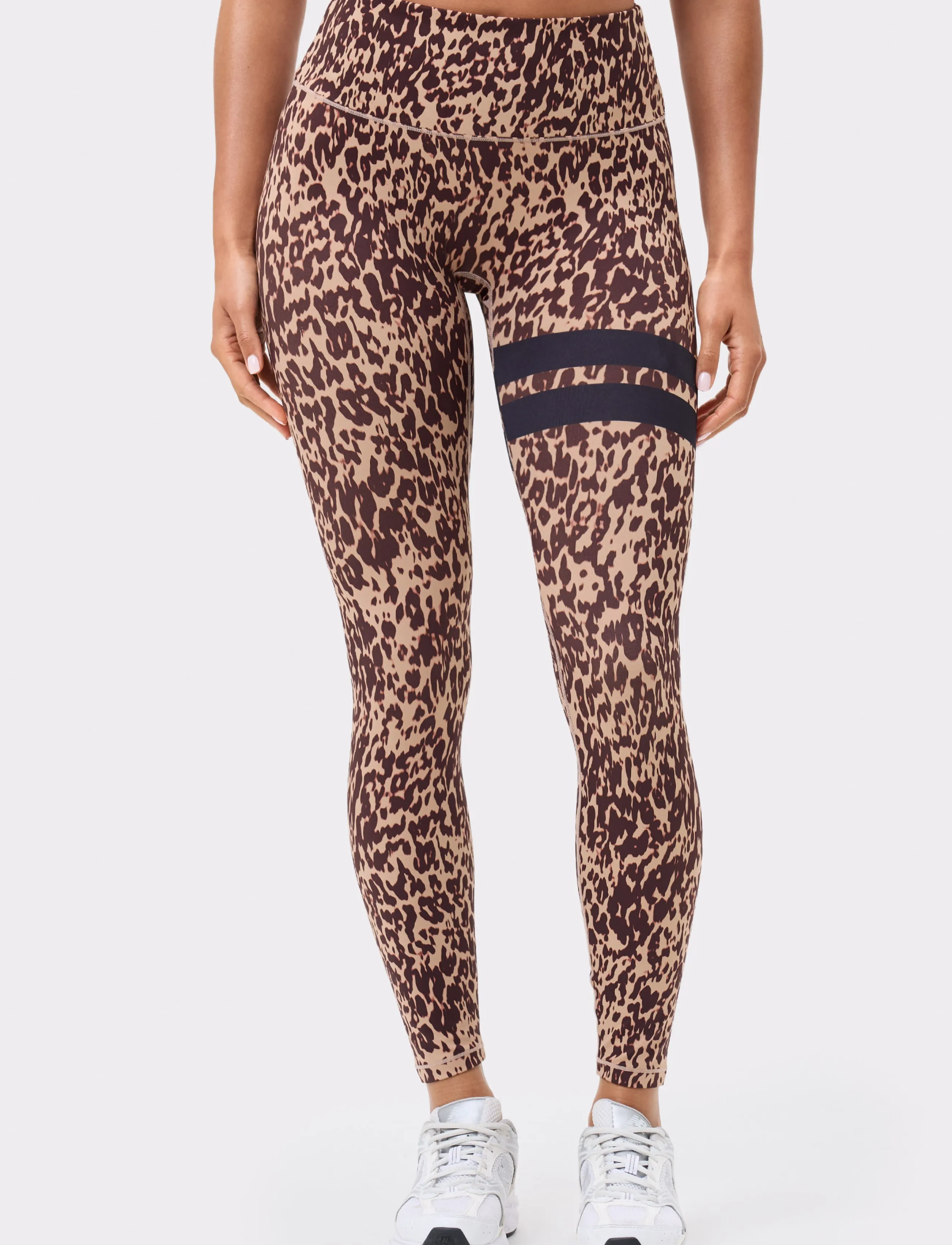 STRONGER The Signature One Leggings - STRONGER - LEO RUSH PRINT / brown